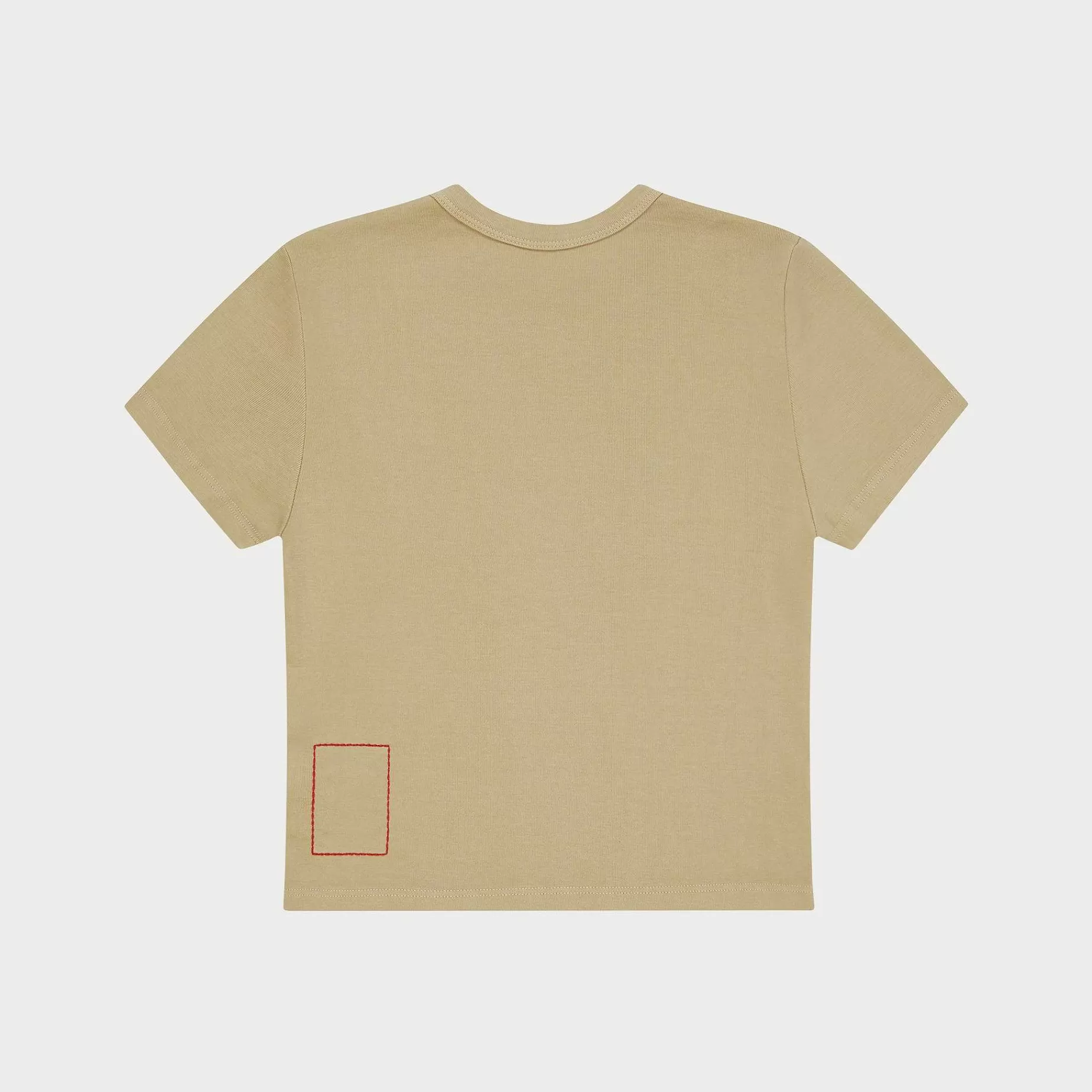 Cherry Women'S-American Classic Baby Tee (Tan)