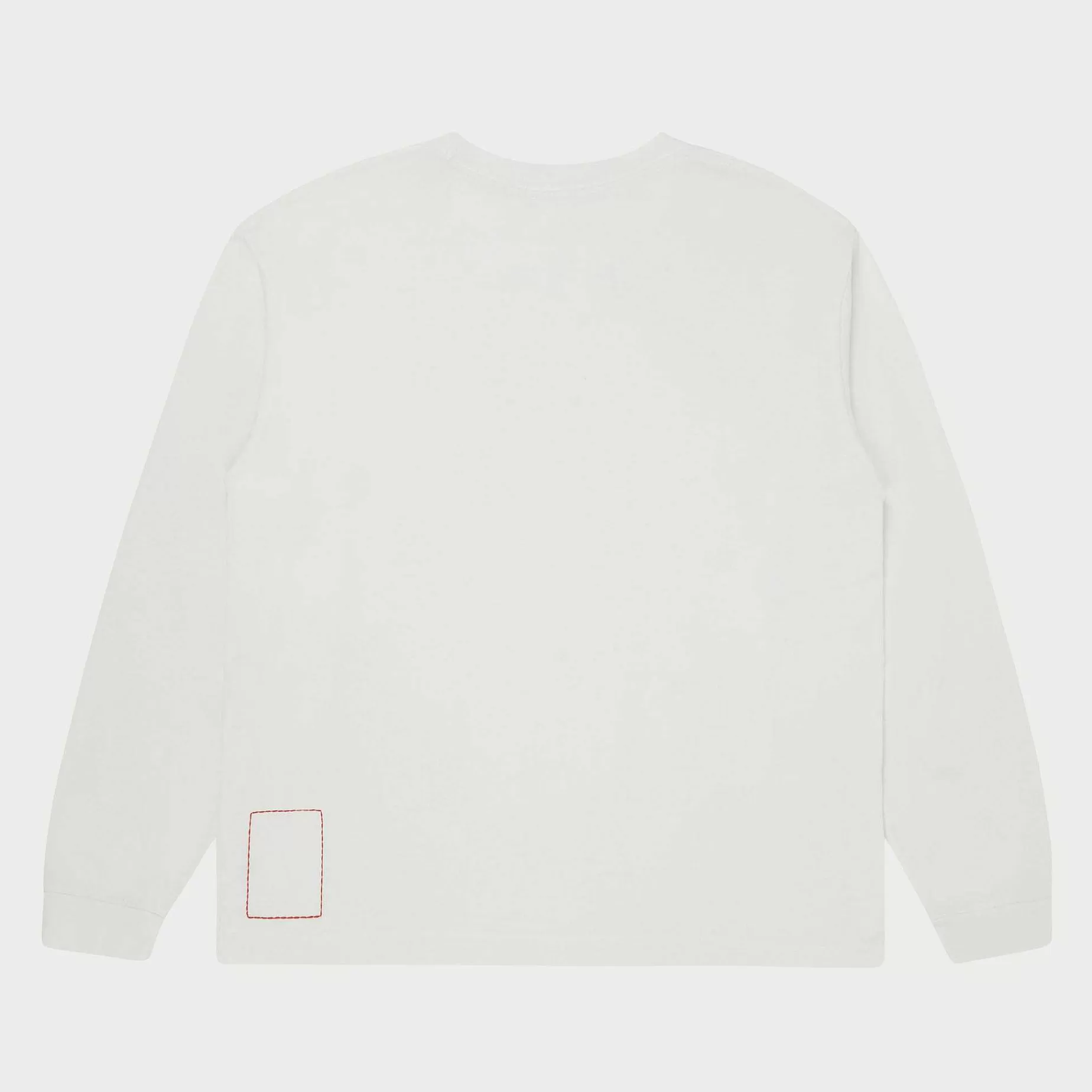 Cherry Tees & Long Sleeves-American Classic Pocket L/S T-Shirt (White)