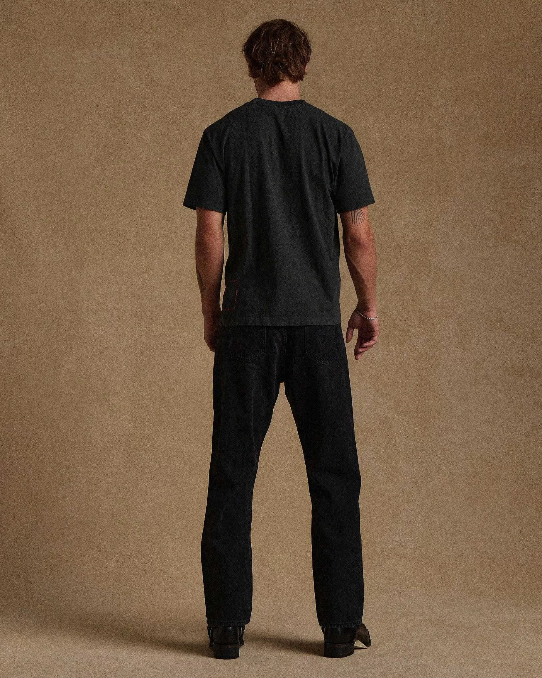 Cherry Tees & Long Sleeves-American Classic Pocket Tee (Vintage Black)