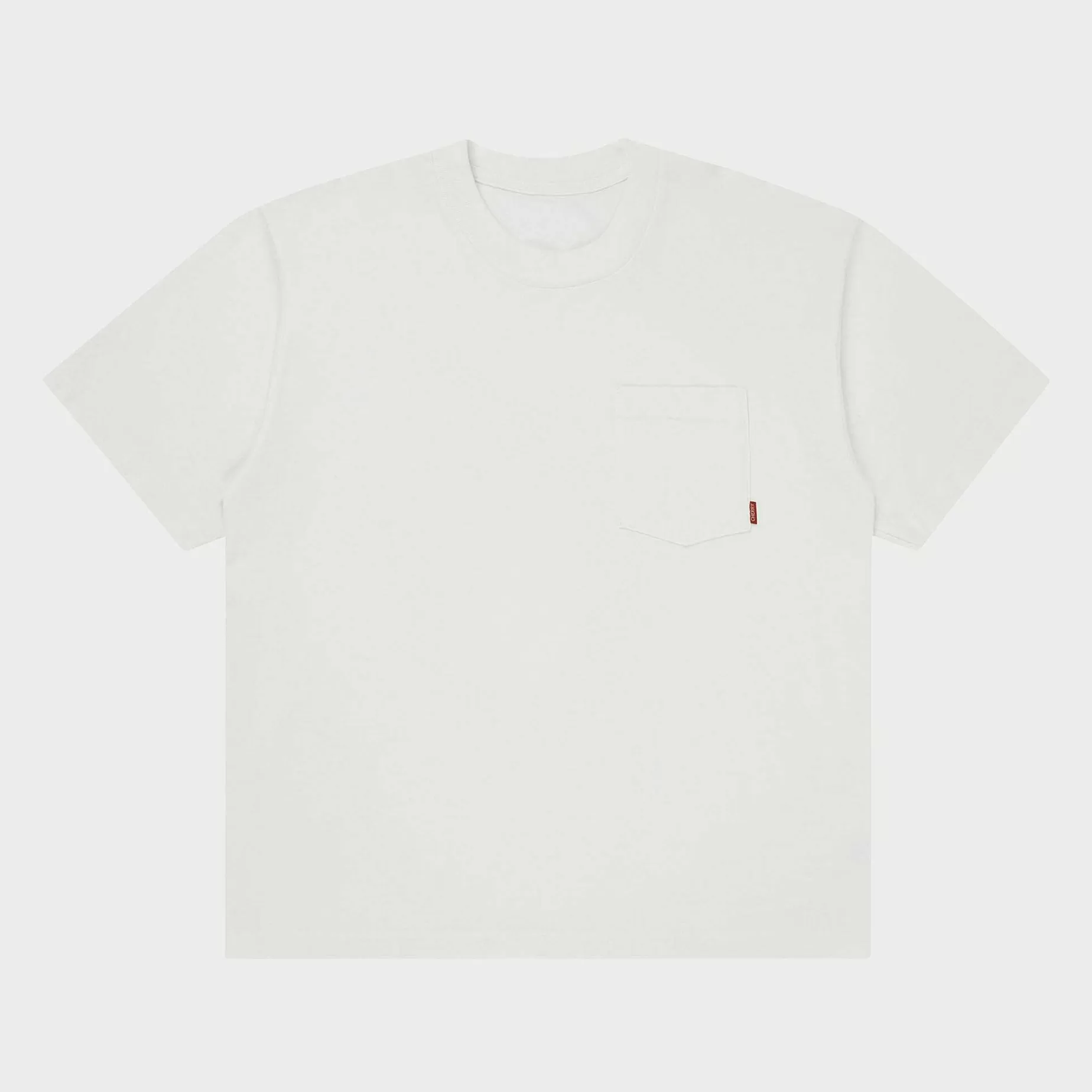 Cherry Tees & Long Sleeves-American Classic Pocket Tee (White)
