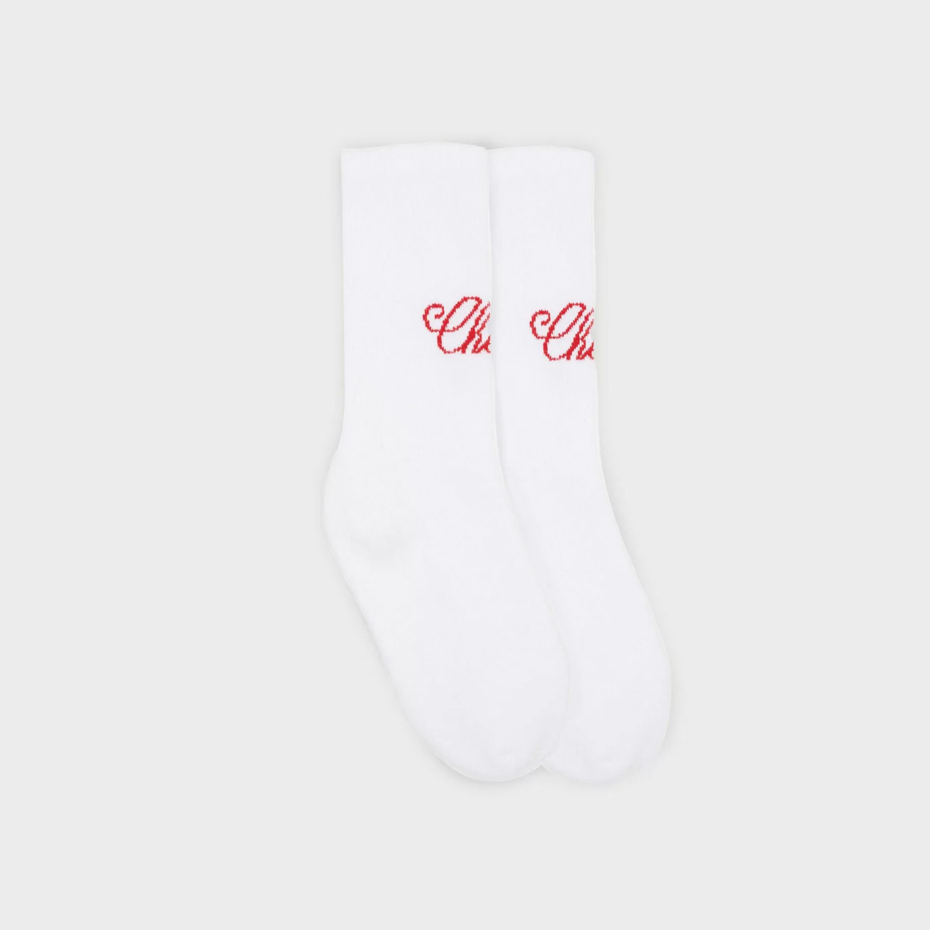 Cherry Accessories-American Classic Socks (White/Red)