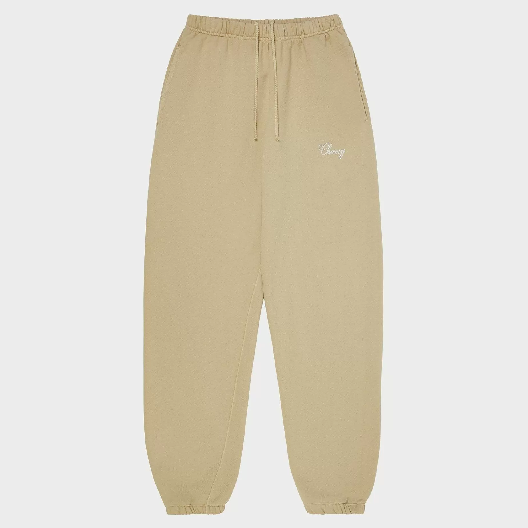 Cherry Sweatpants-American Classic Sweatpants (Tan)