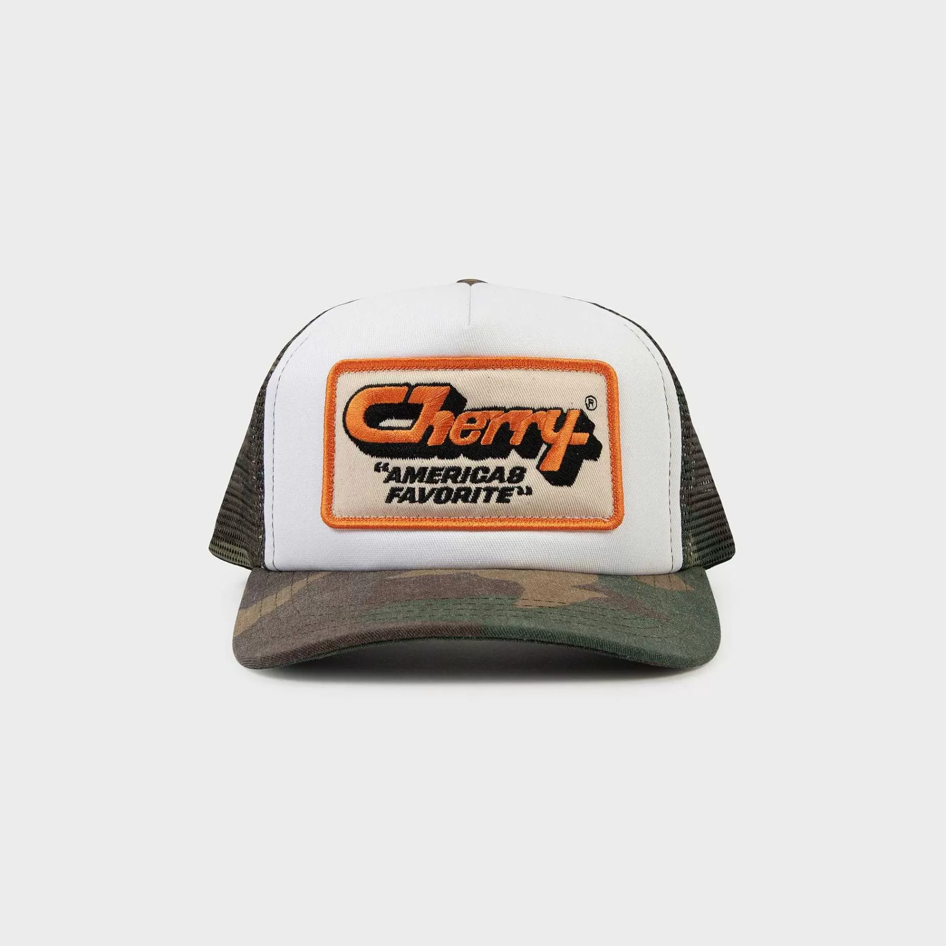 Cherry Headwear-America'S Favorite Mesh Trucker (Camo)