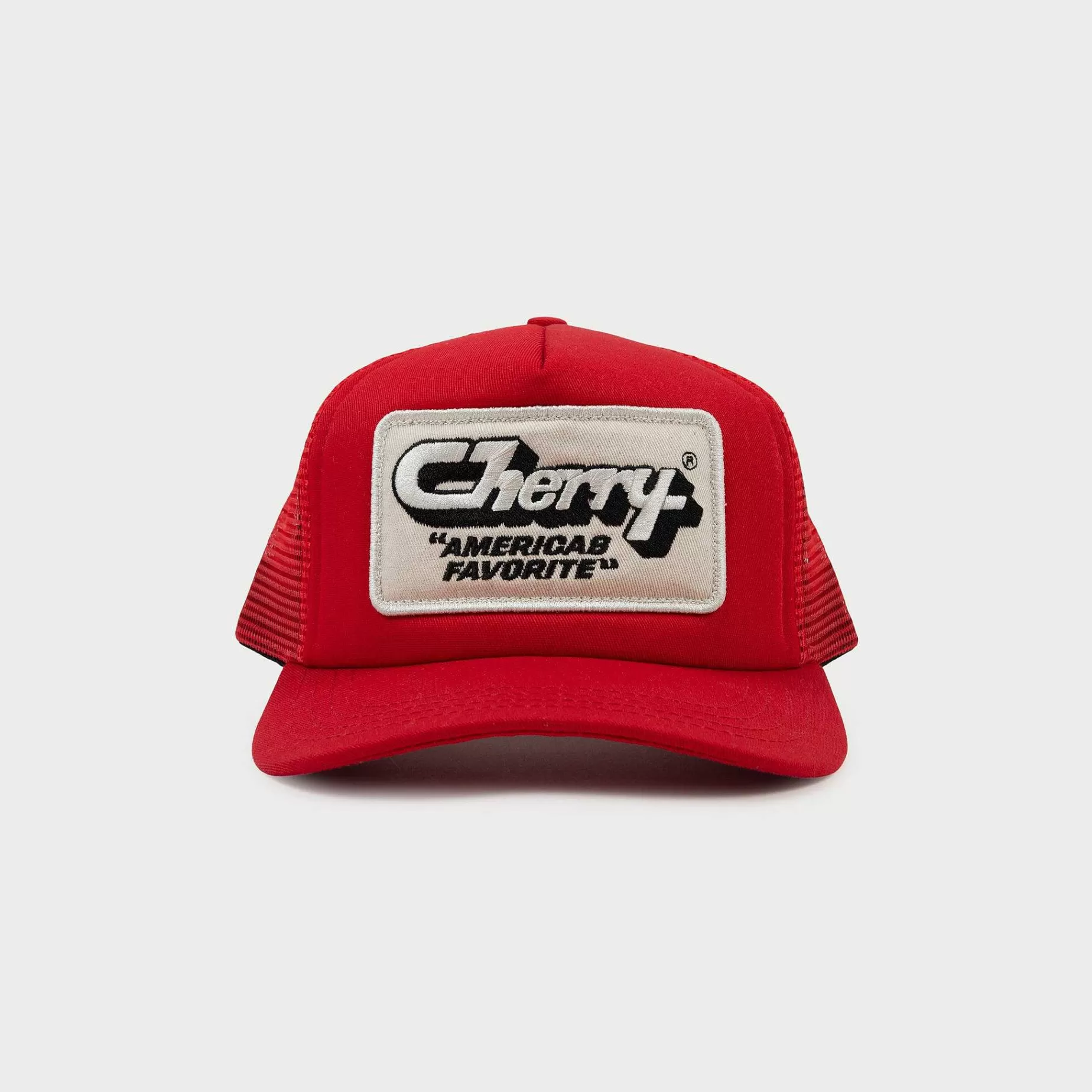Cherry Headwear-America'S Favorite Mesh Trucker (Red)