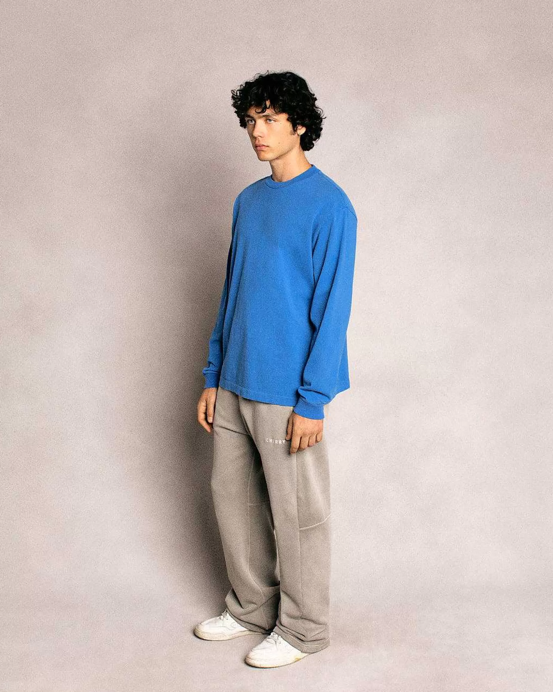 Cherry Tees & Long Sleeves-Basic L/S T-Shirt (Royal)
