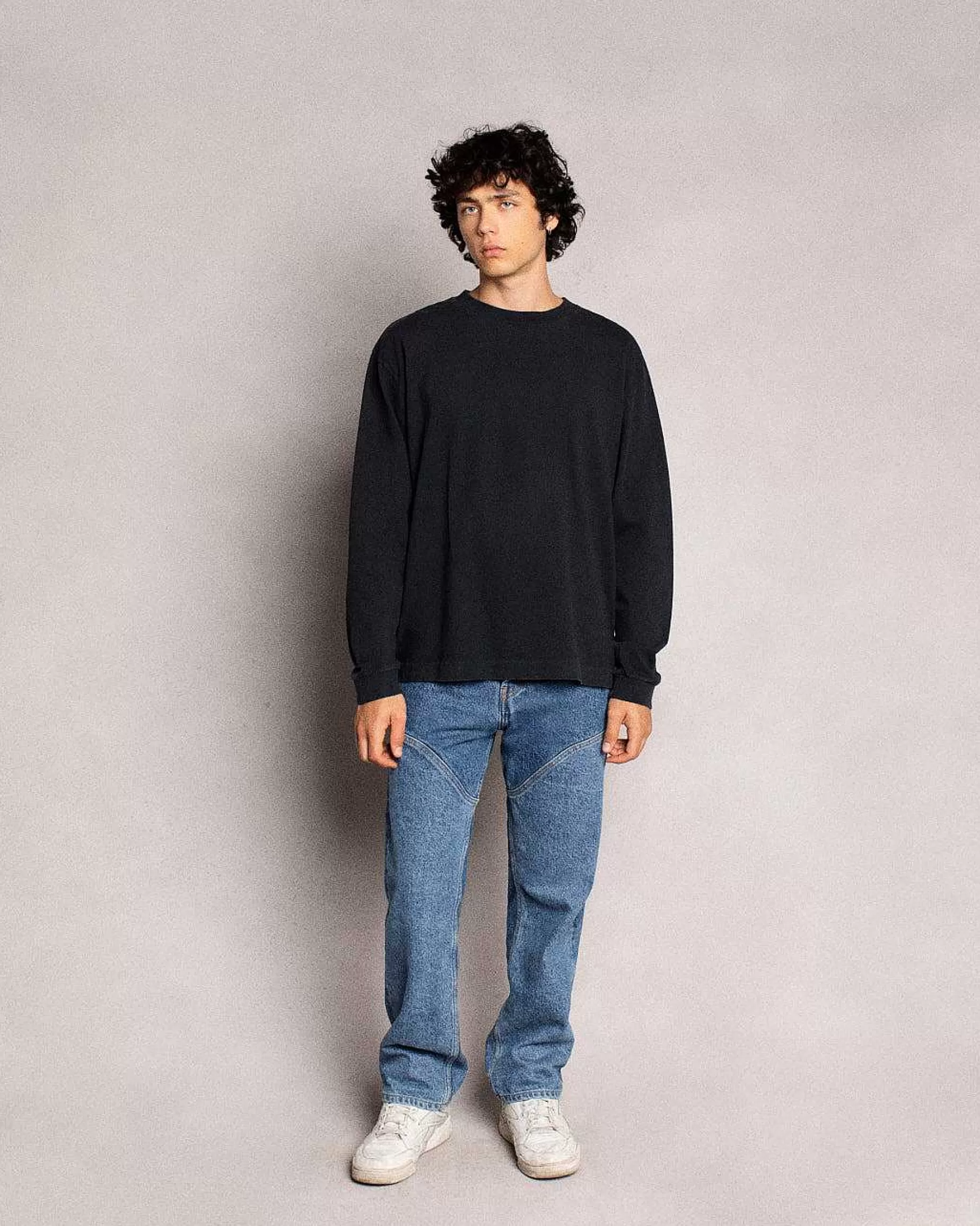 Cherry Tees & Long Sleeves-Basic L/S T-Shirt (Vintage Black)