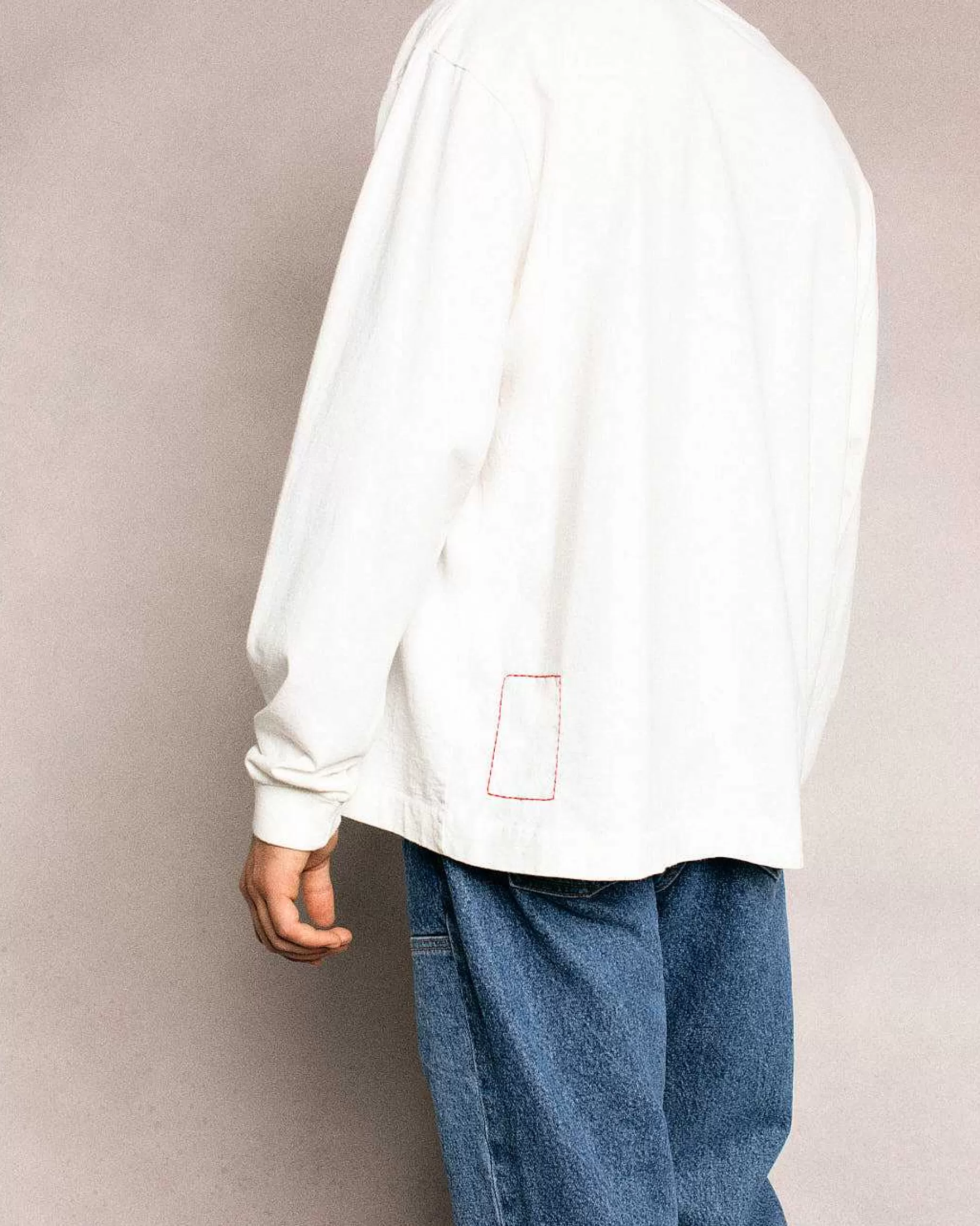 Cherry Tees & Long Sleeves-Basic L/S T-Shirt (Vintage White)