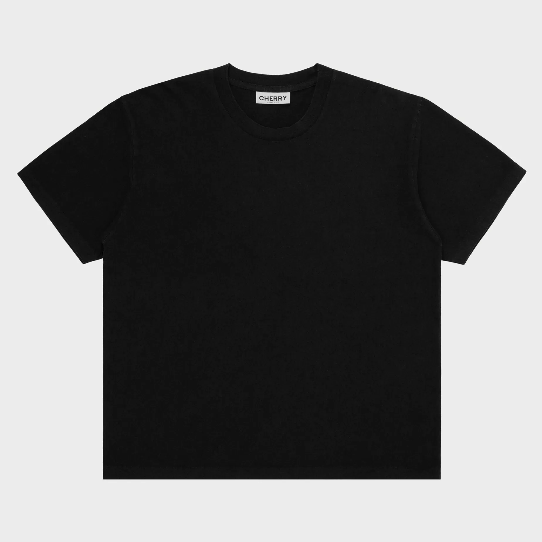 Cherry Tees & Long Sleeves-Basic S/S Tee (Black)
