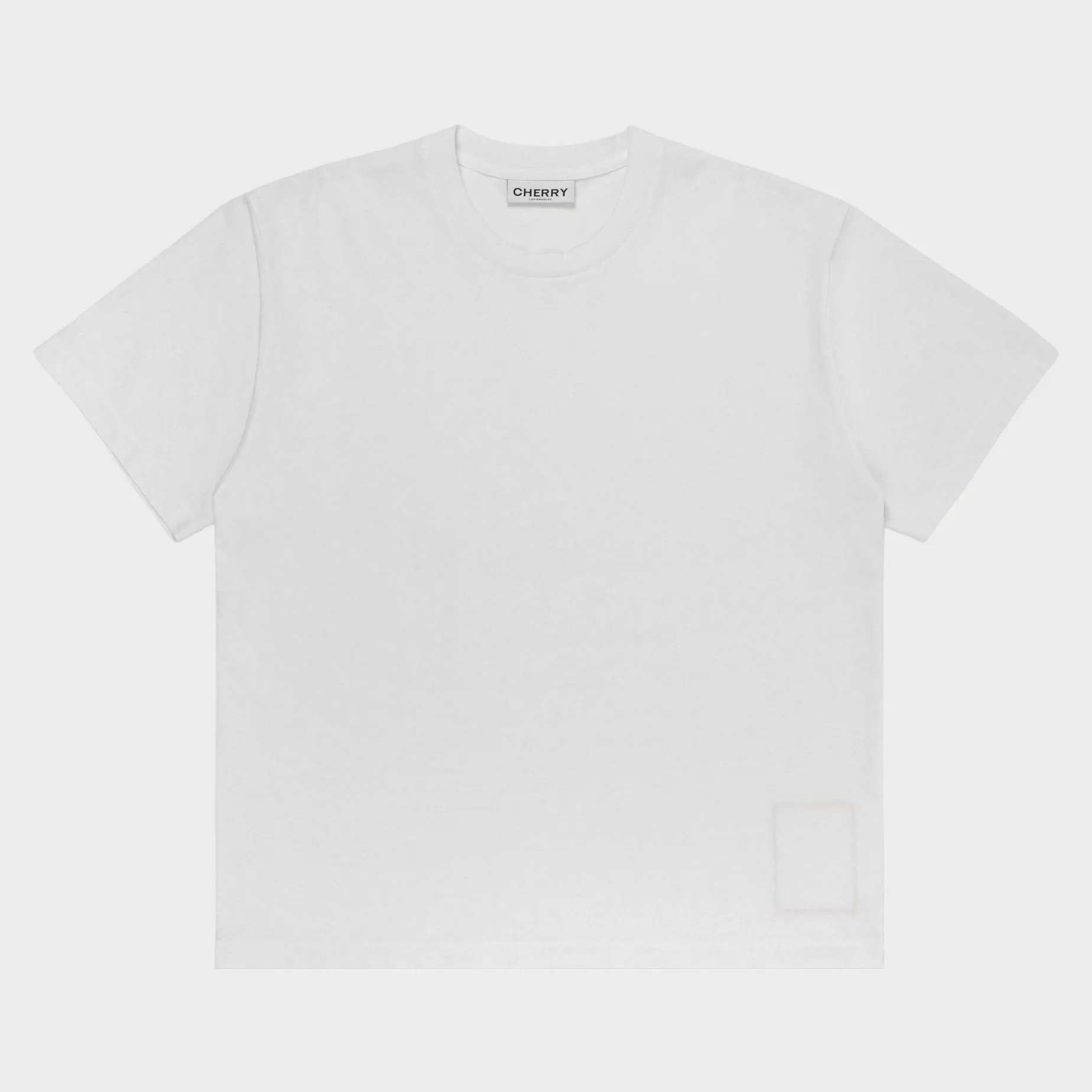 Cherry Tees & Long Sleeves-Basic S/S Tee (White)