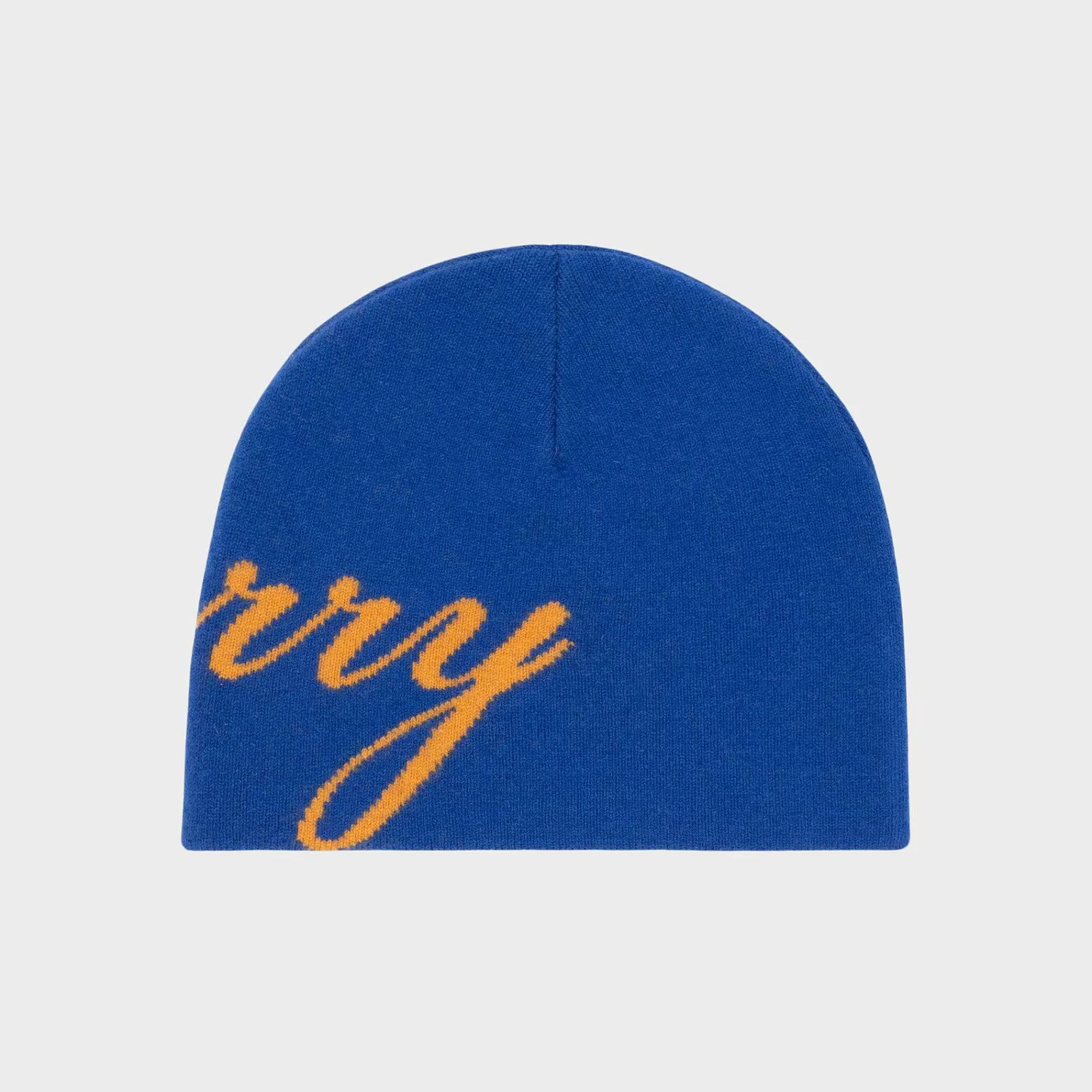 Cherry Headwear-Cashmere Skull Cap Beanie (Blue)