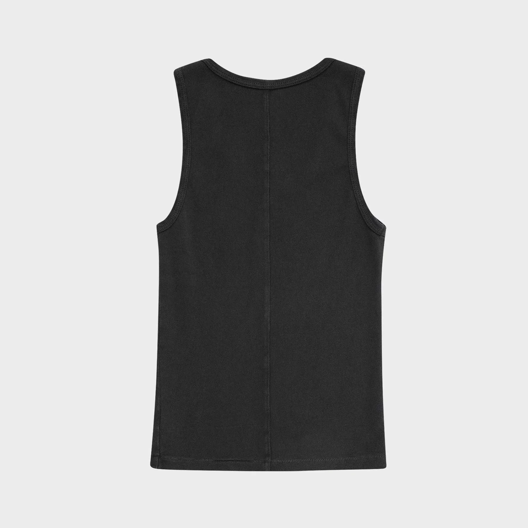 Cherry Women'S-Chain Stitch Tank Top (Black)