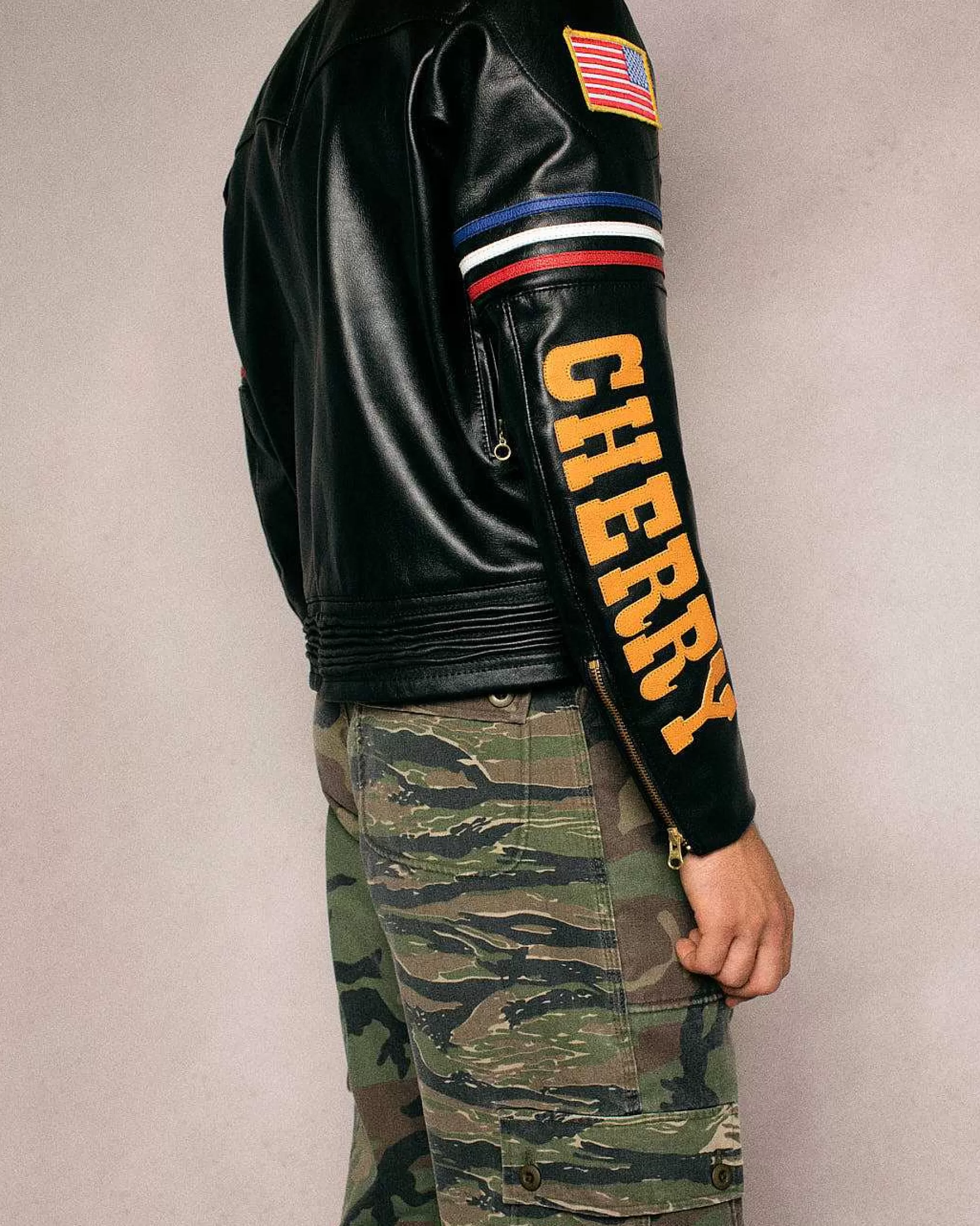 Cherry Jackets- X Vanson Star Jacket (Black)