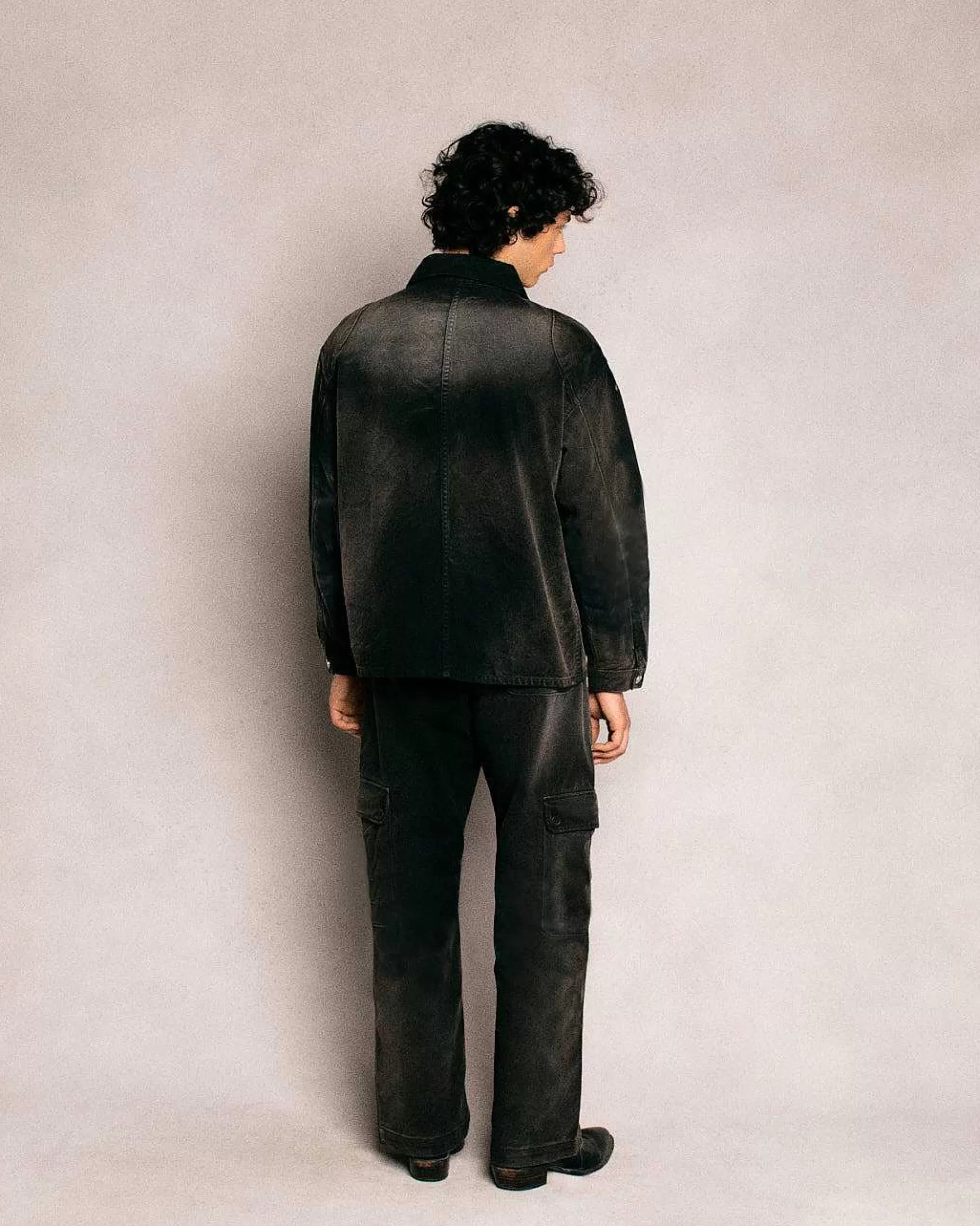 Cherry Jackets-Chore Jacket (Black)