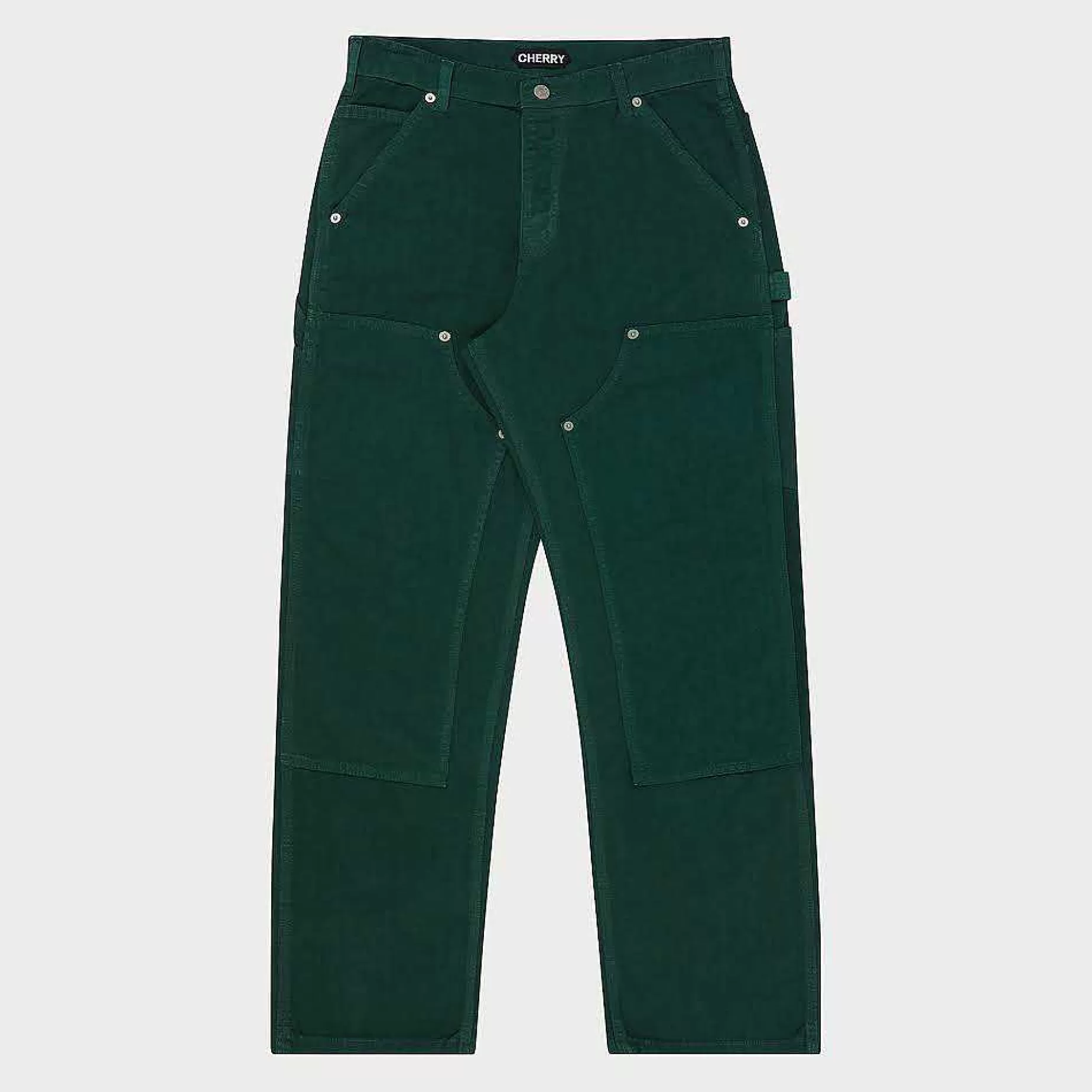 Cherry Pants-Classic Canvas Double Knee (Green)