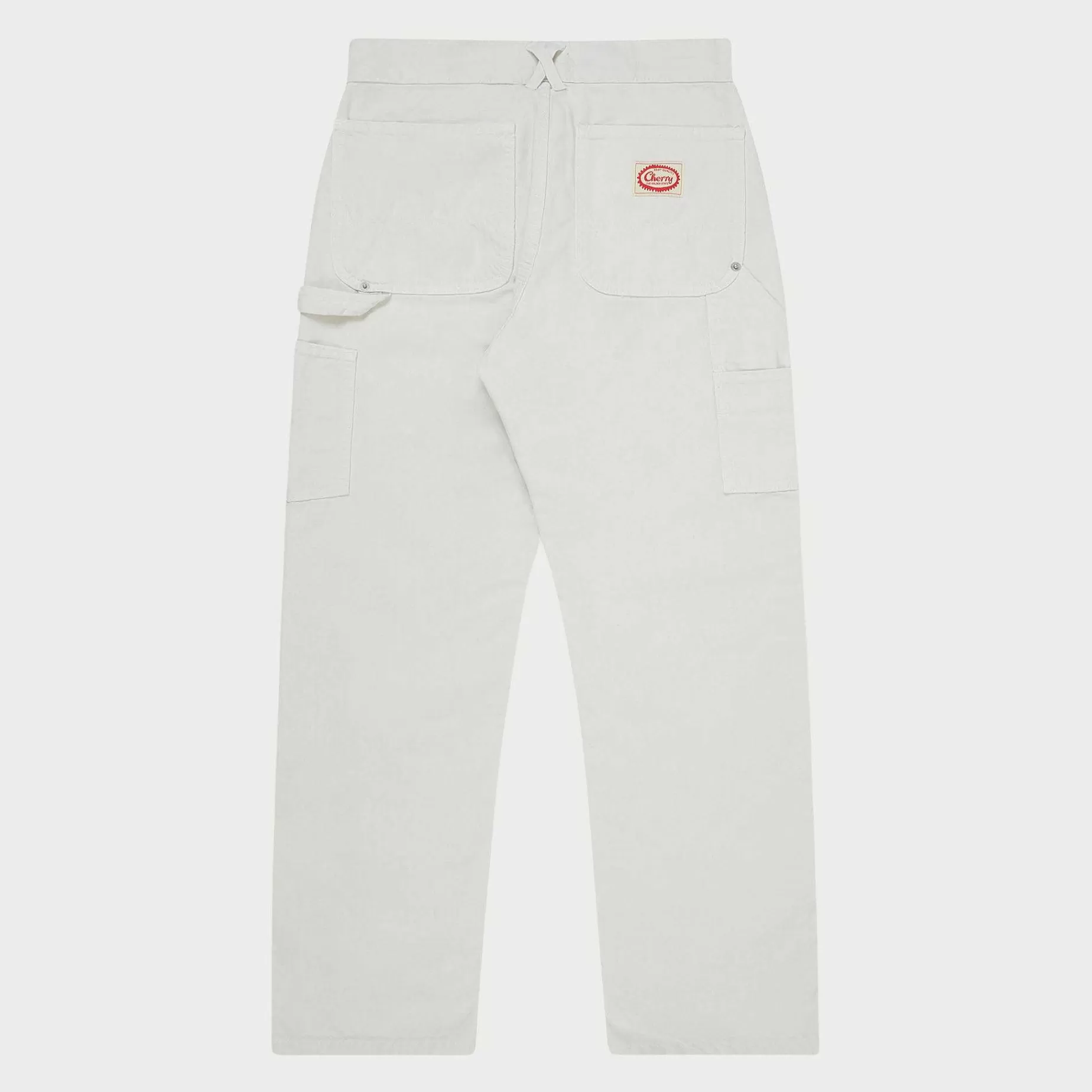 Cherry Pants-Classic Canvas Double Knee (White)