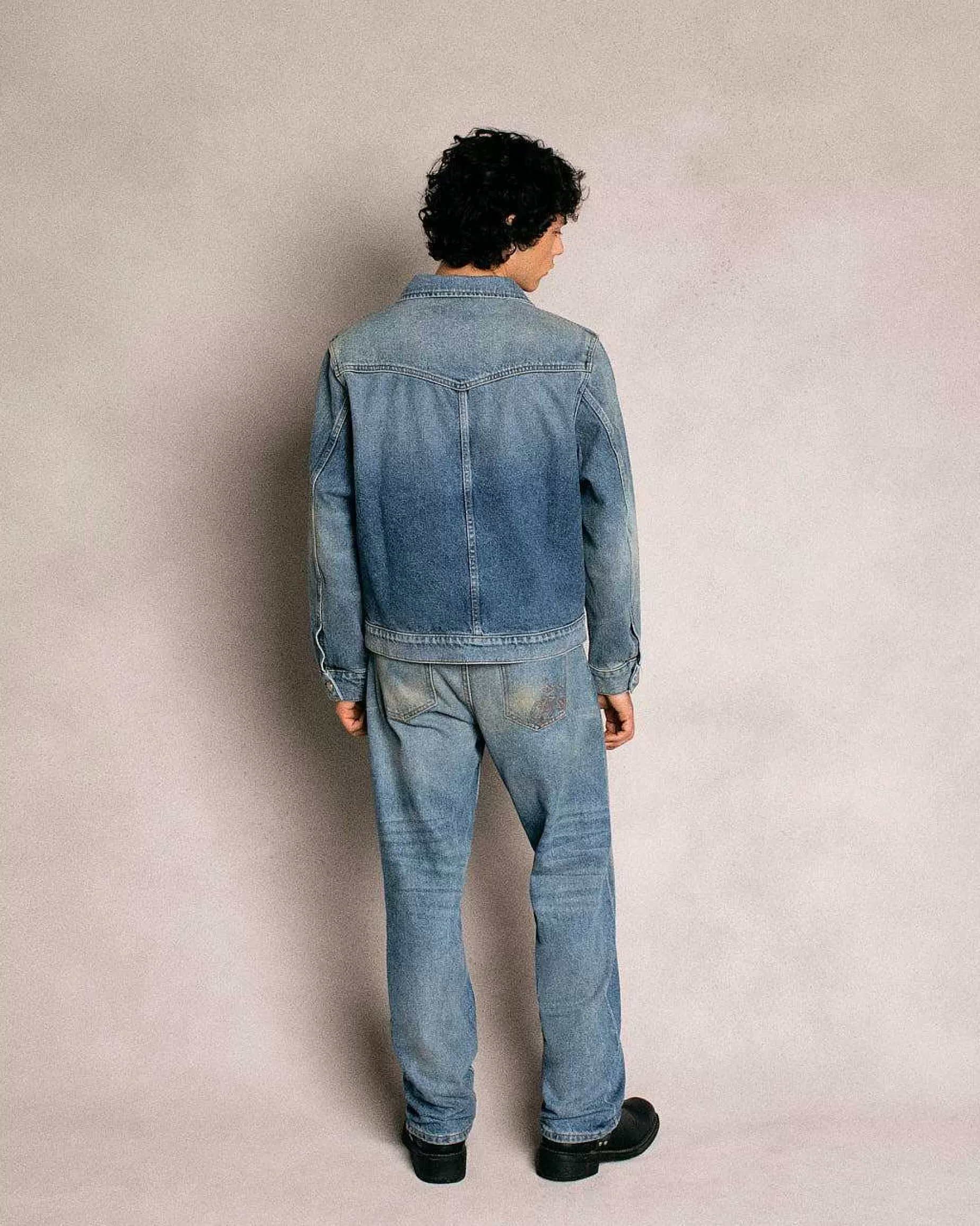Cherry Jackets-Denim Western Jacket (Indigo)