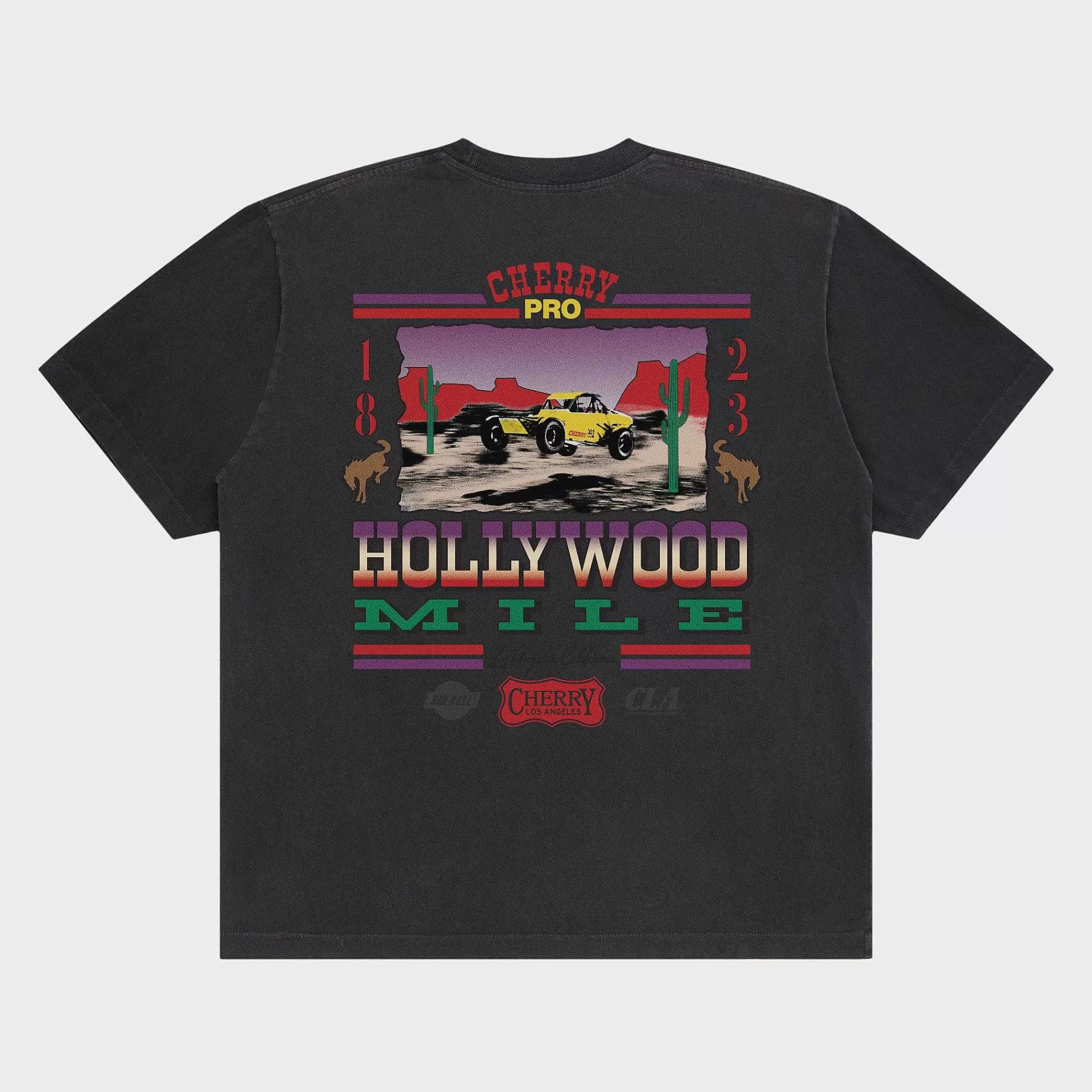Cherry Tees & Long Sleeves-Hollywood Mile Pocket Tee (Ash)