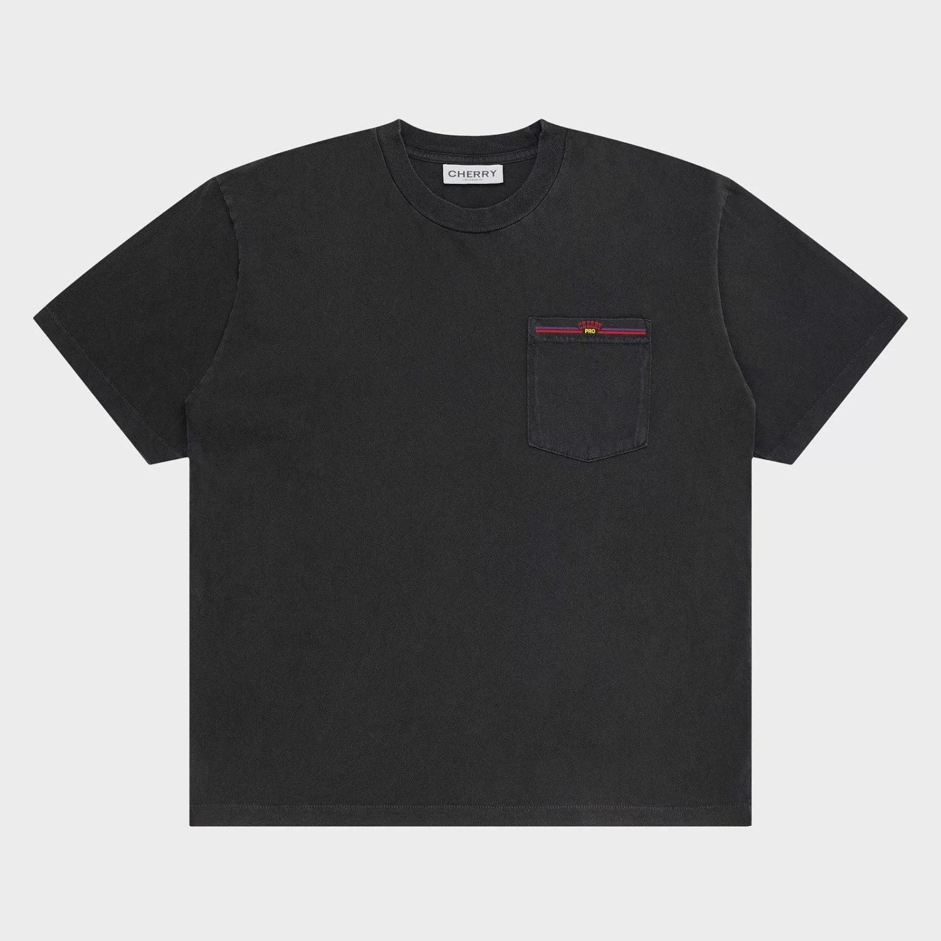 Cherry Tees & Long Sleeves-Hollywood Mile Pocket Tee (Ash)
