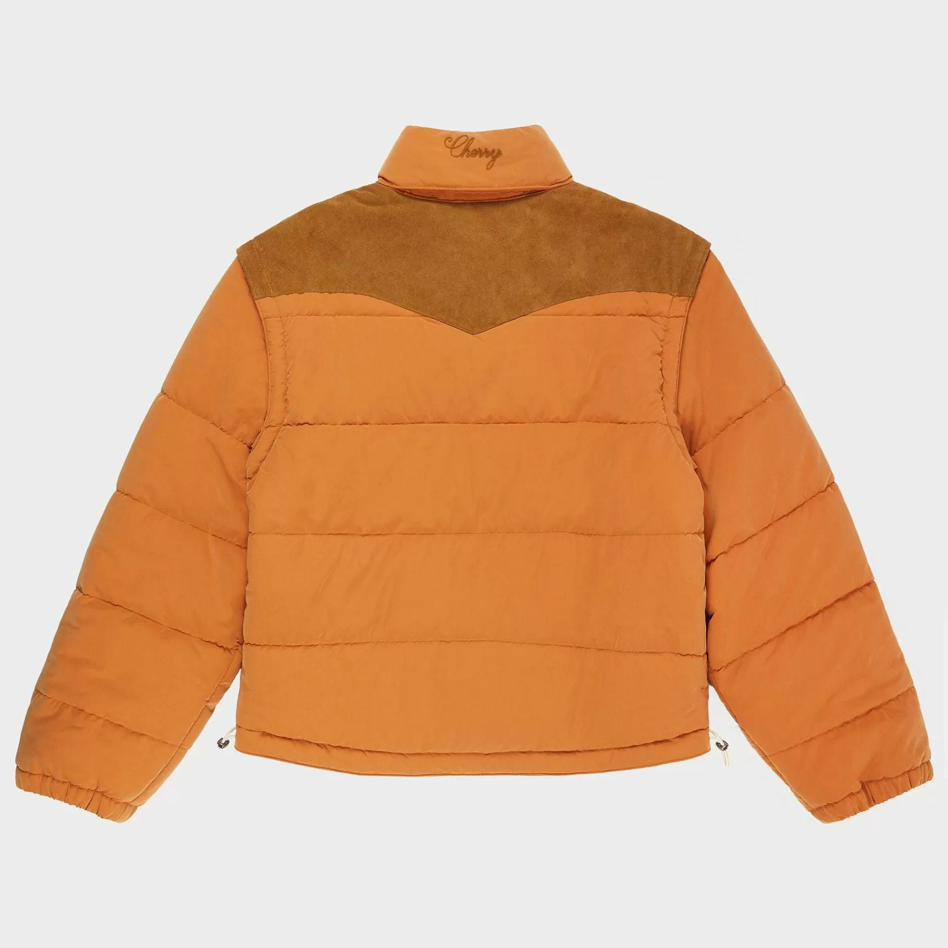 Cherry Jackets-Mountain Puffer Jacket (Orange)