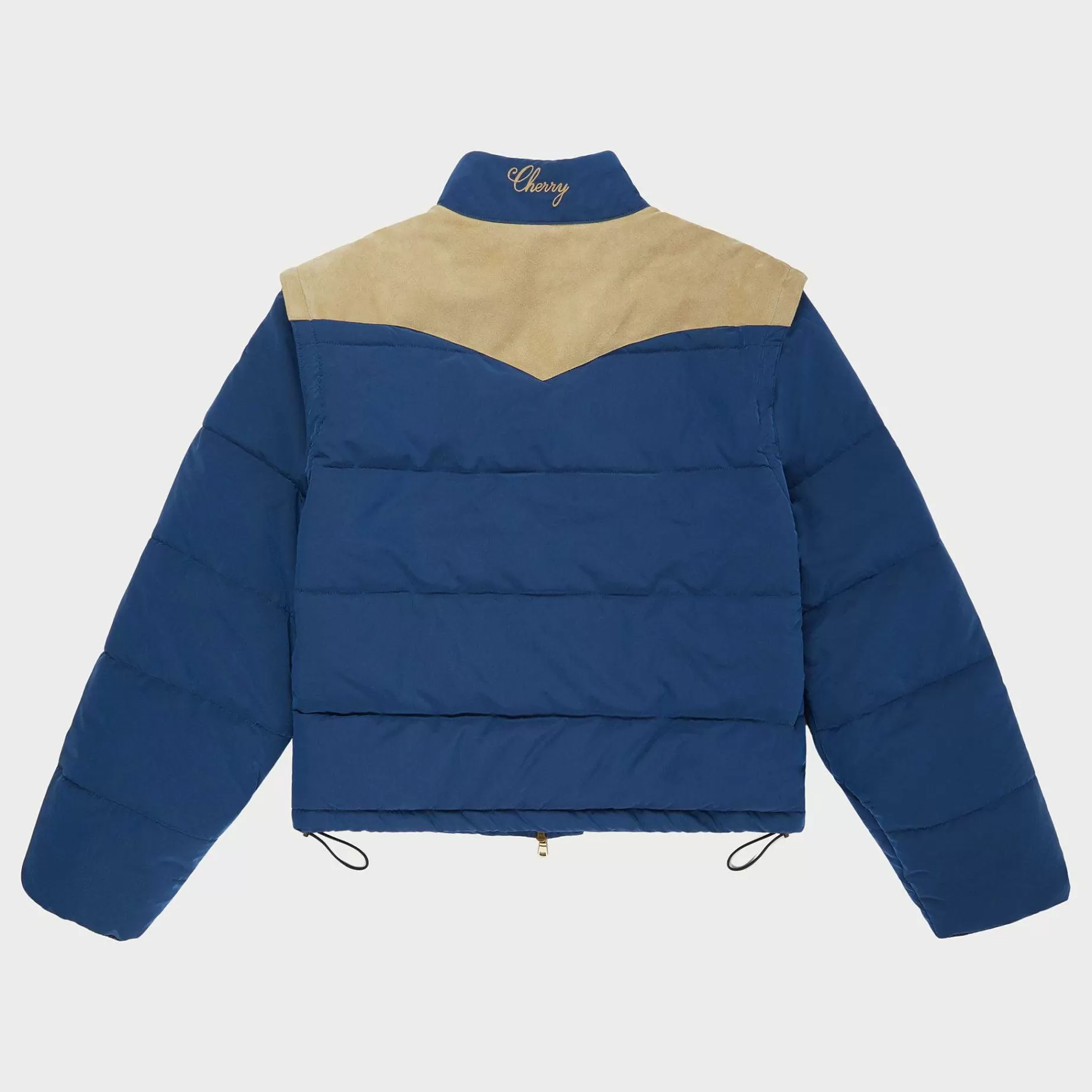 Cherry Jackets-Mountain Puffer Jacket (Royal Blue)