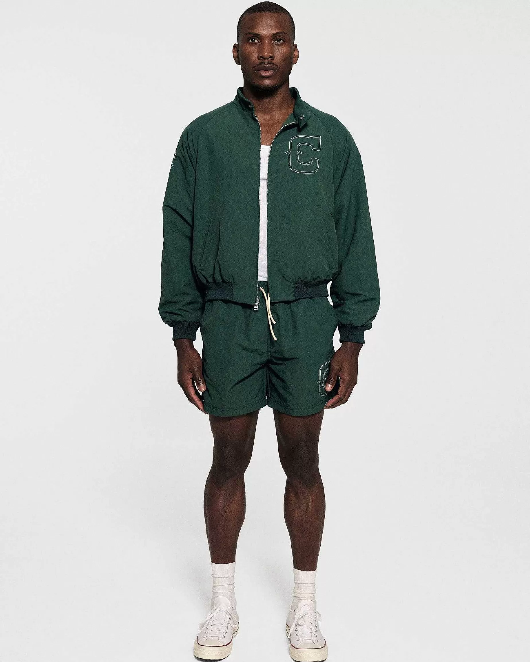 Cherry Jackets-Nylon Championship Jacket (Cactus)