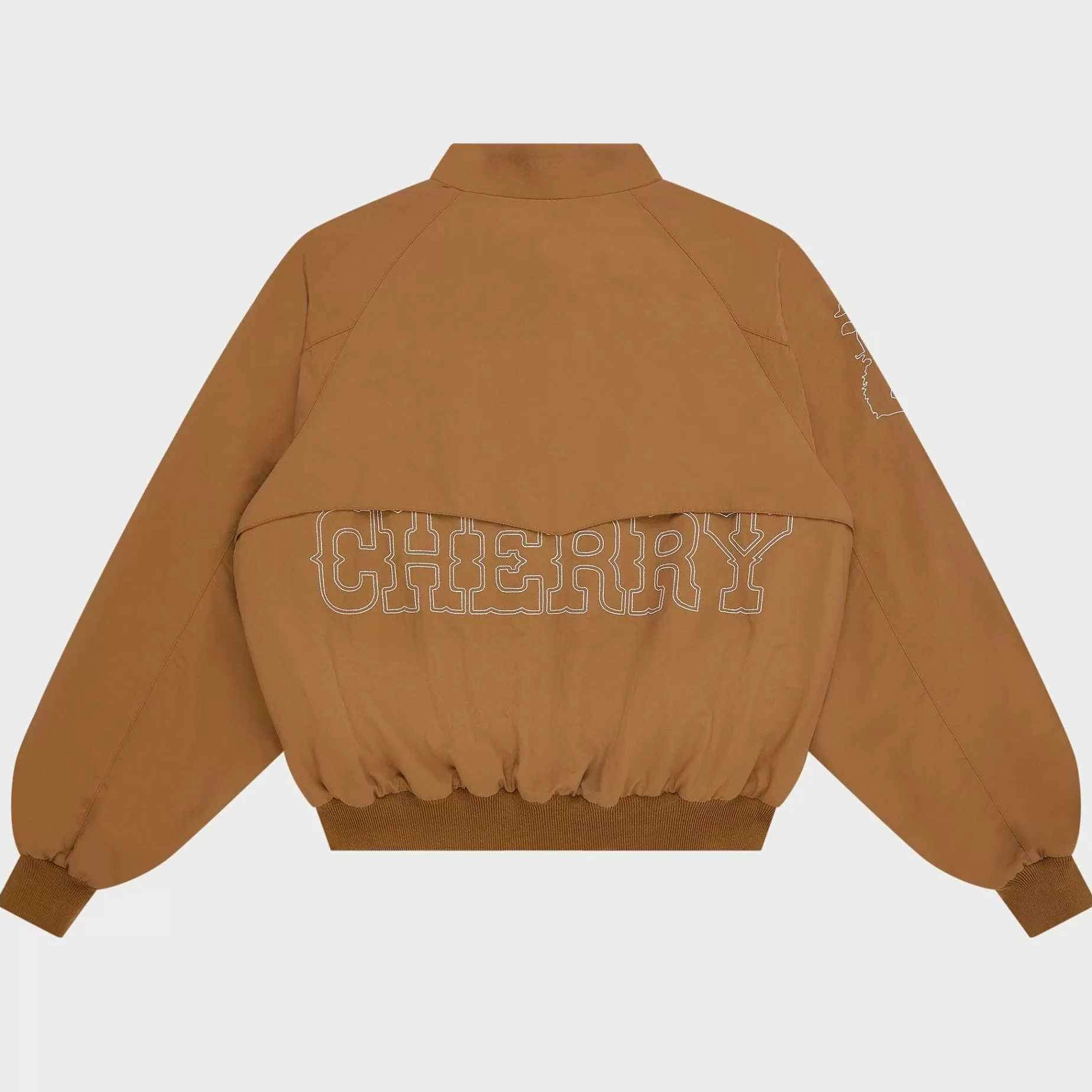 Cherry Jackets-Nylon Championship Jacket (Camel)