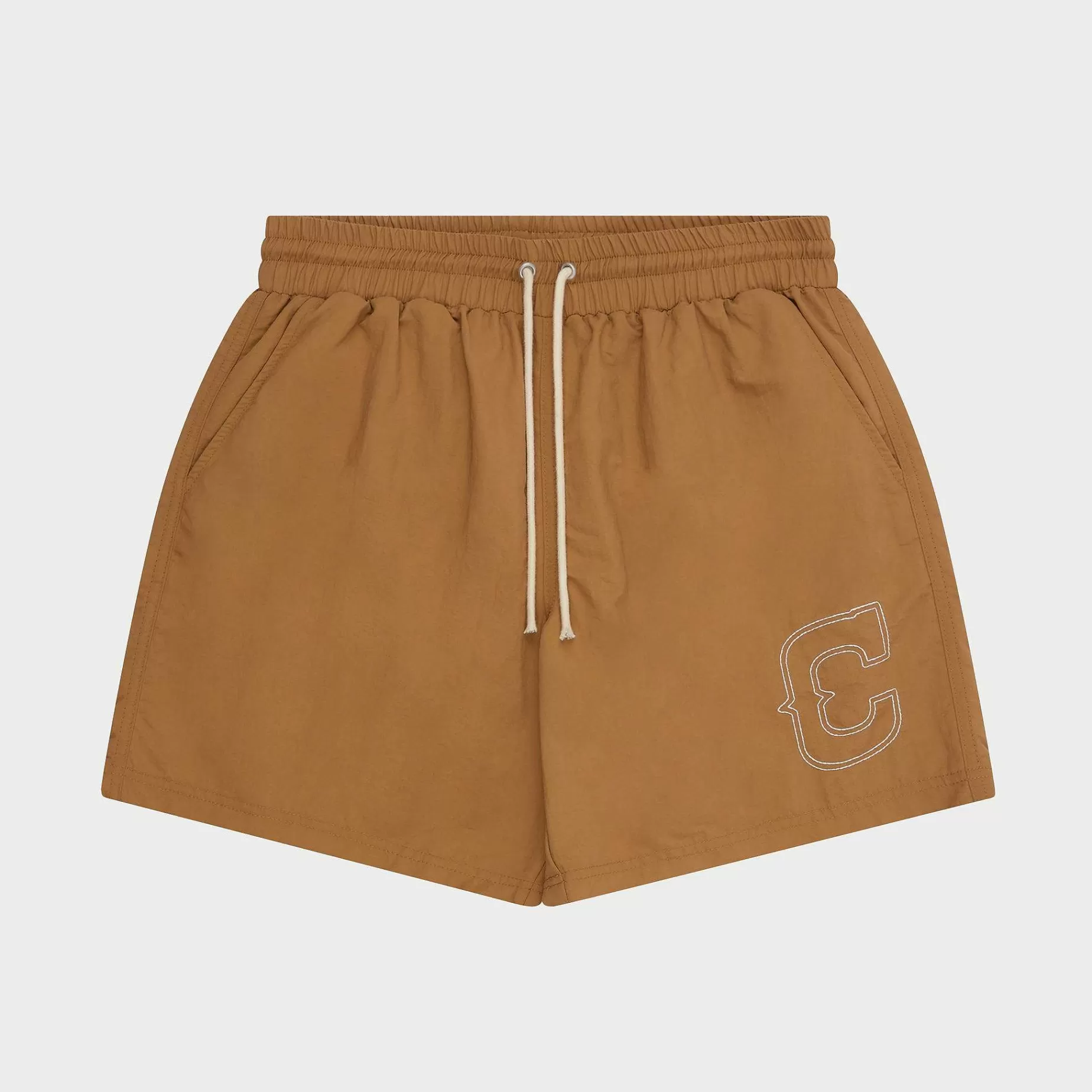 Cherry Shorts-Nylon Championship Shorts (Camel)