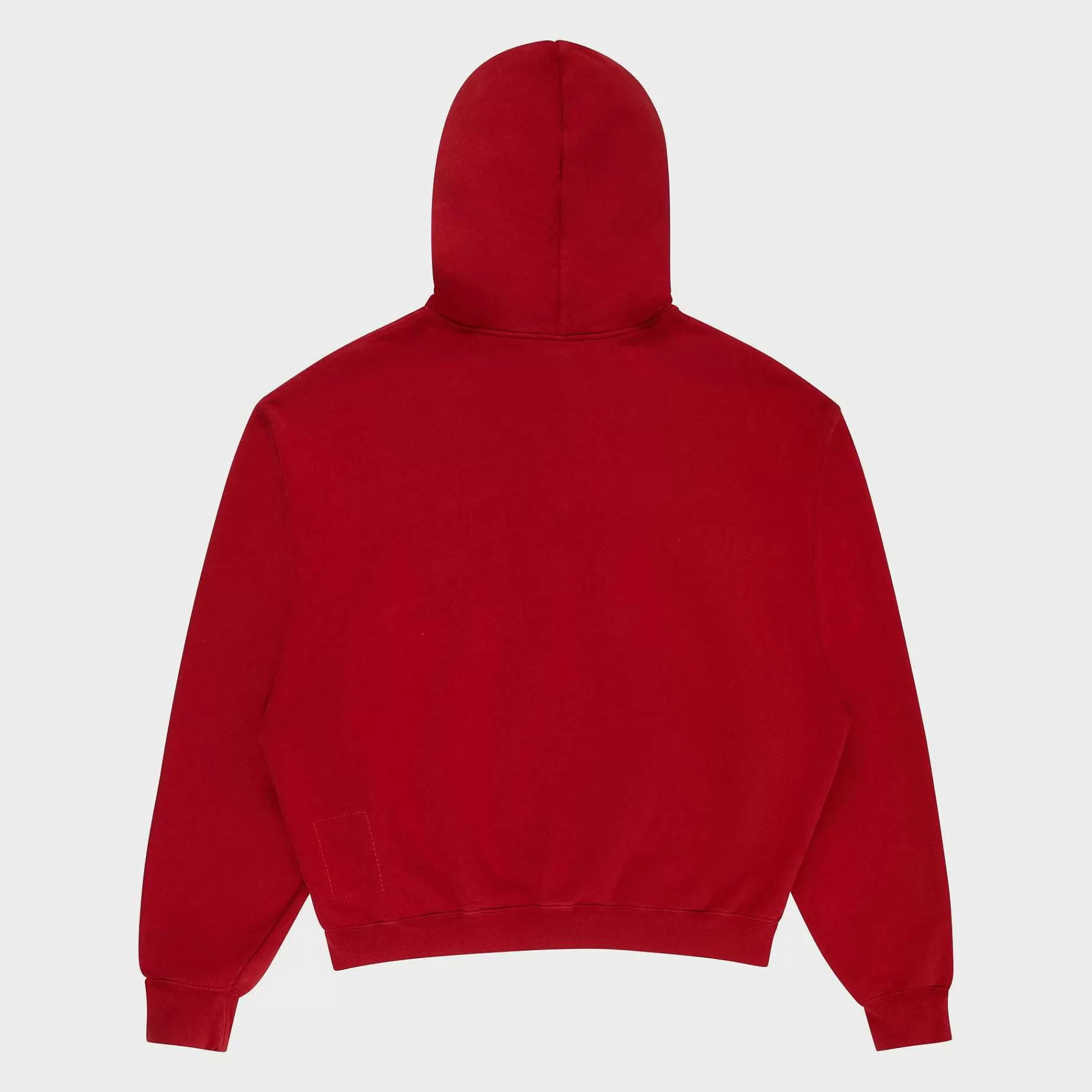 Cherry Sweatshirts-Outdoorsman Henley Hoodie (Red)