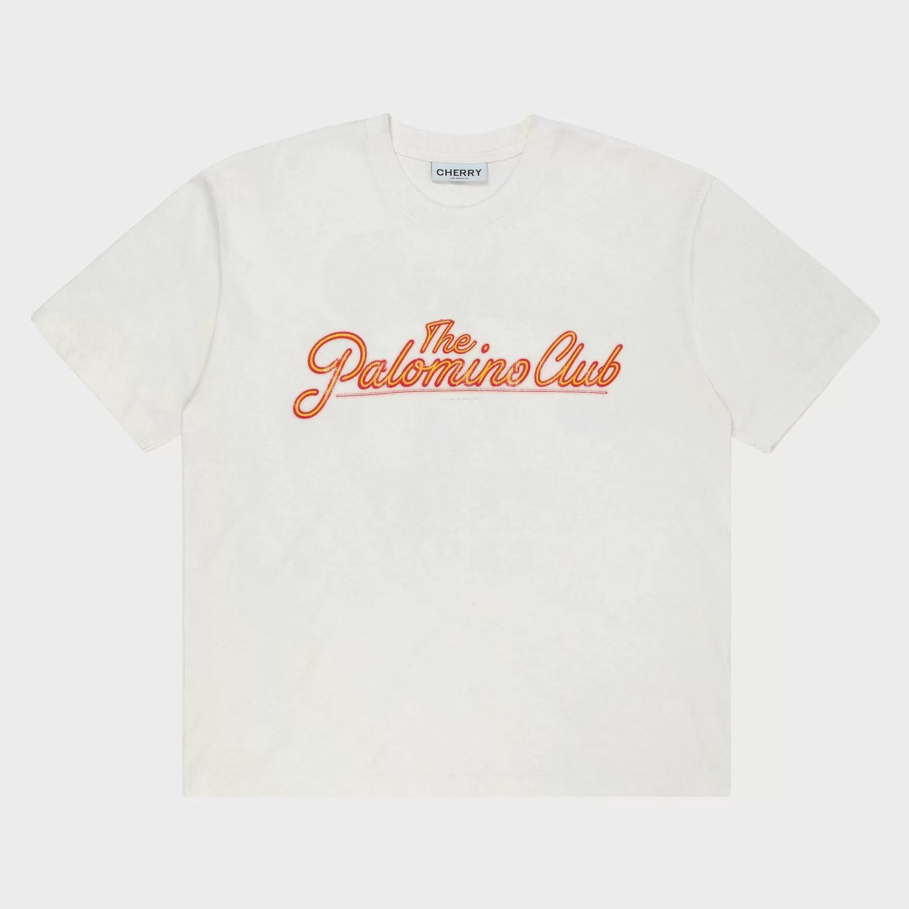 Cherry Tees & Long Sleeves-Palomino Club S/S Classic Tee (Vintage White)
