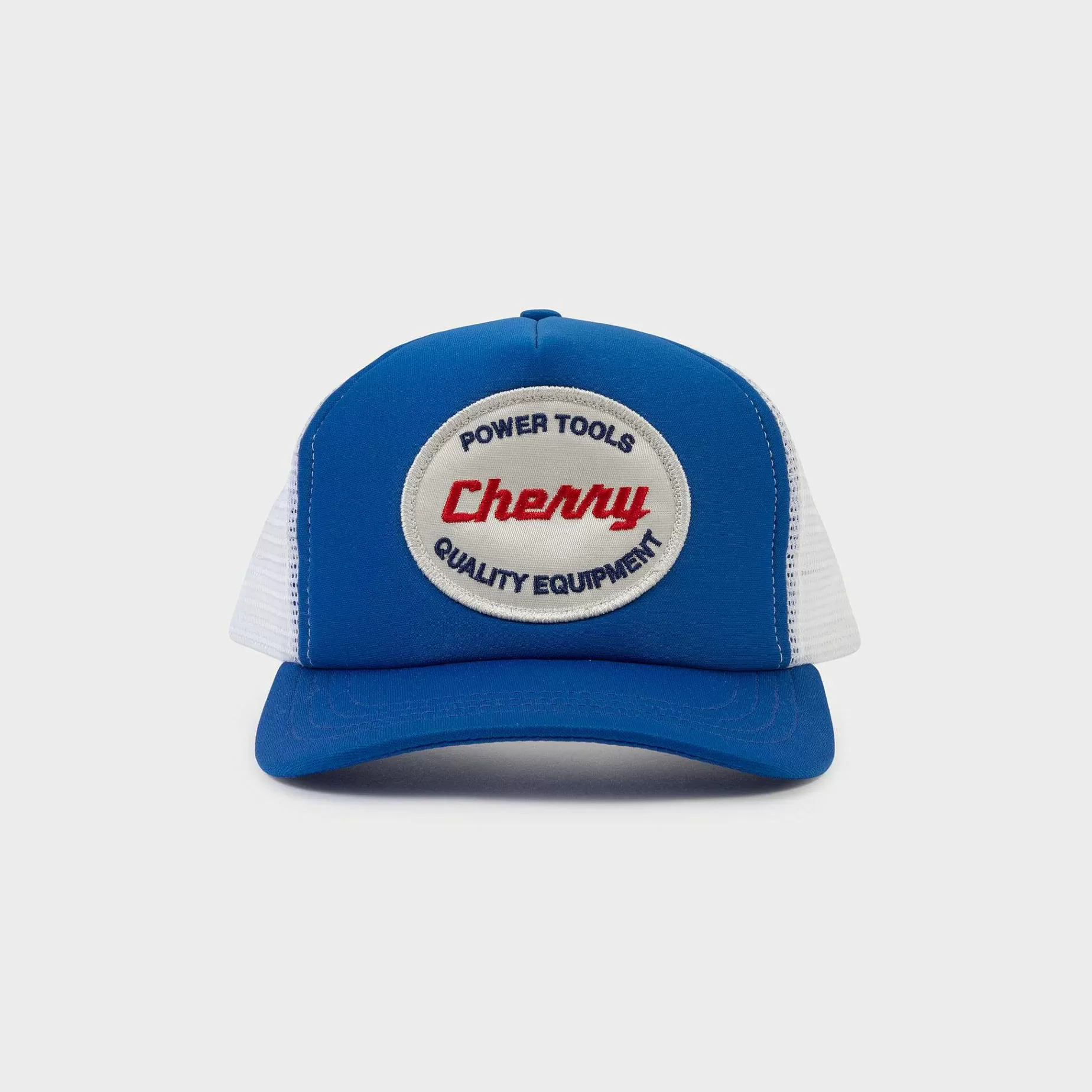 Cherry Headwear-Power Tools Mesh Trucker (Royal)