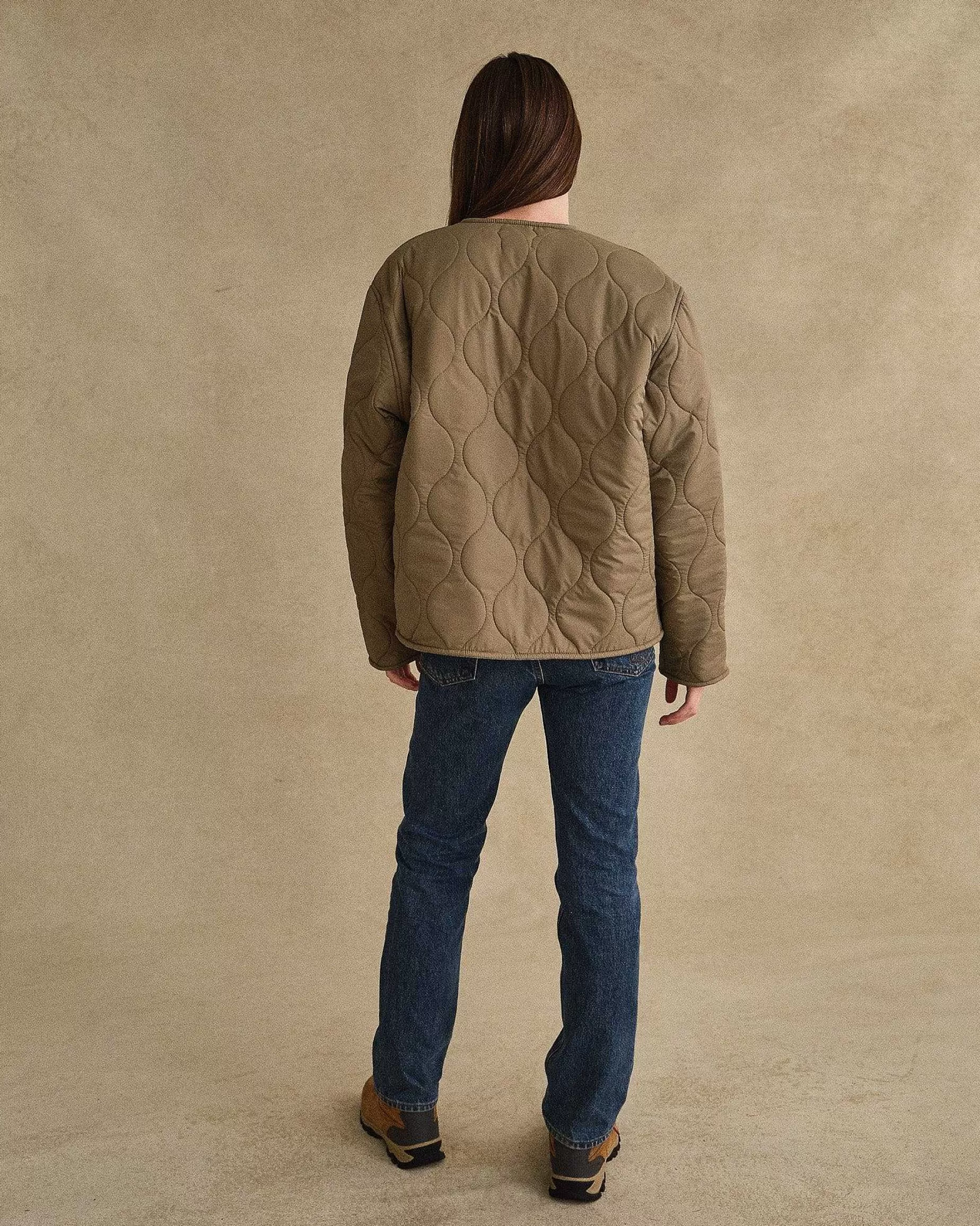 Cherry Jackets-Quilted Shell Jacket (Green)