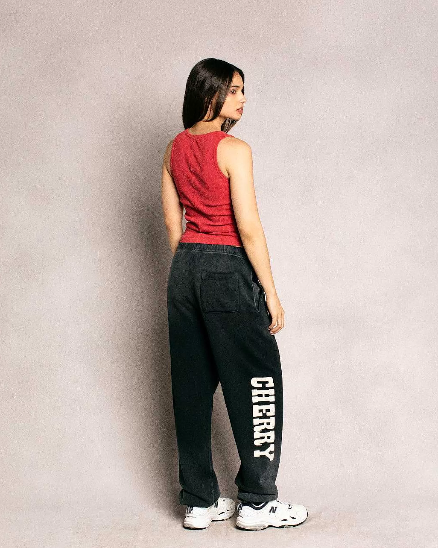 Cherry Women'S-Ranch Wear Tank Top (Vintage Red)