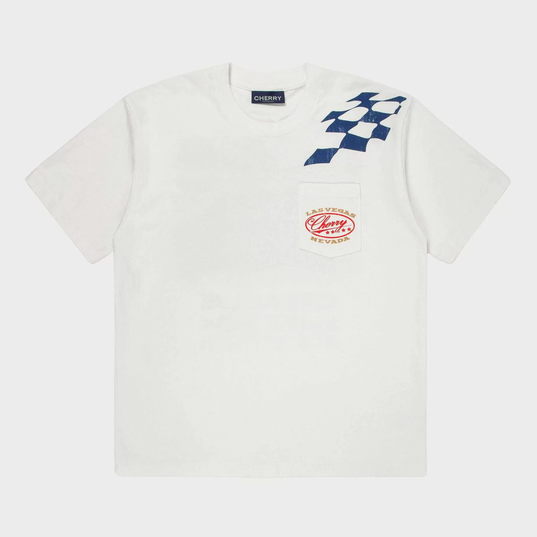 Cherry Tees & Long Sleeves-Red Bull Racing Pocket Tee (White)
