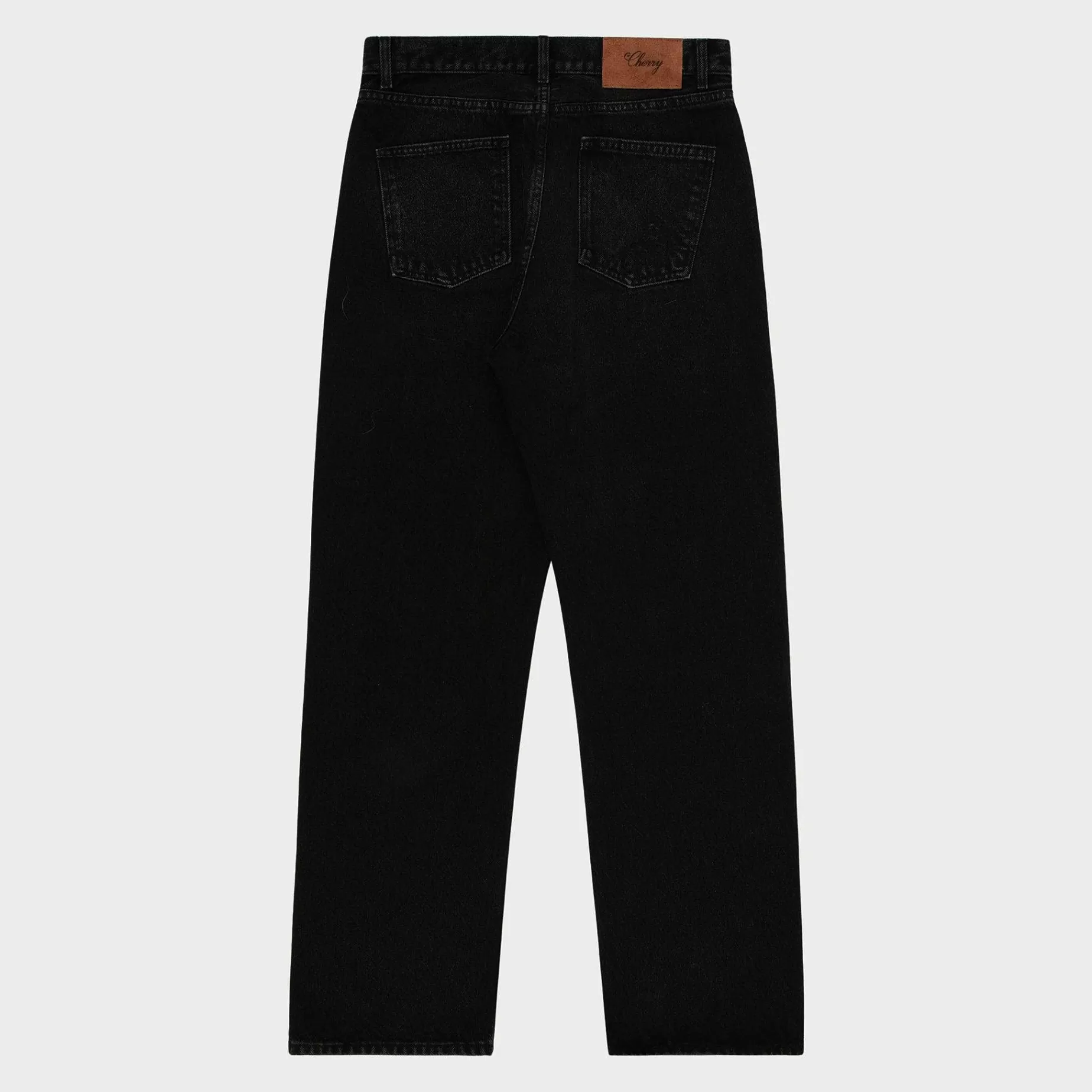 Cherry Pants-Relaxed 5 Pocket Denim (Black)