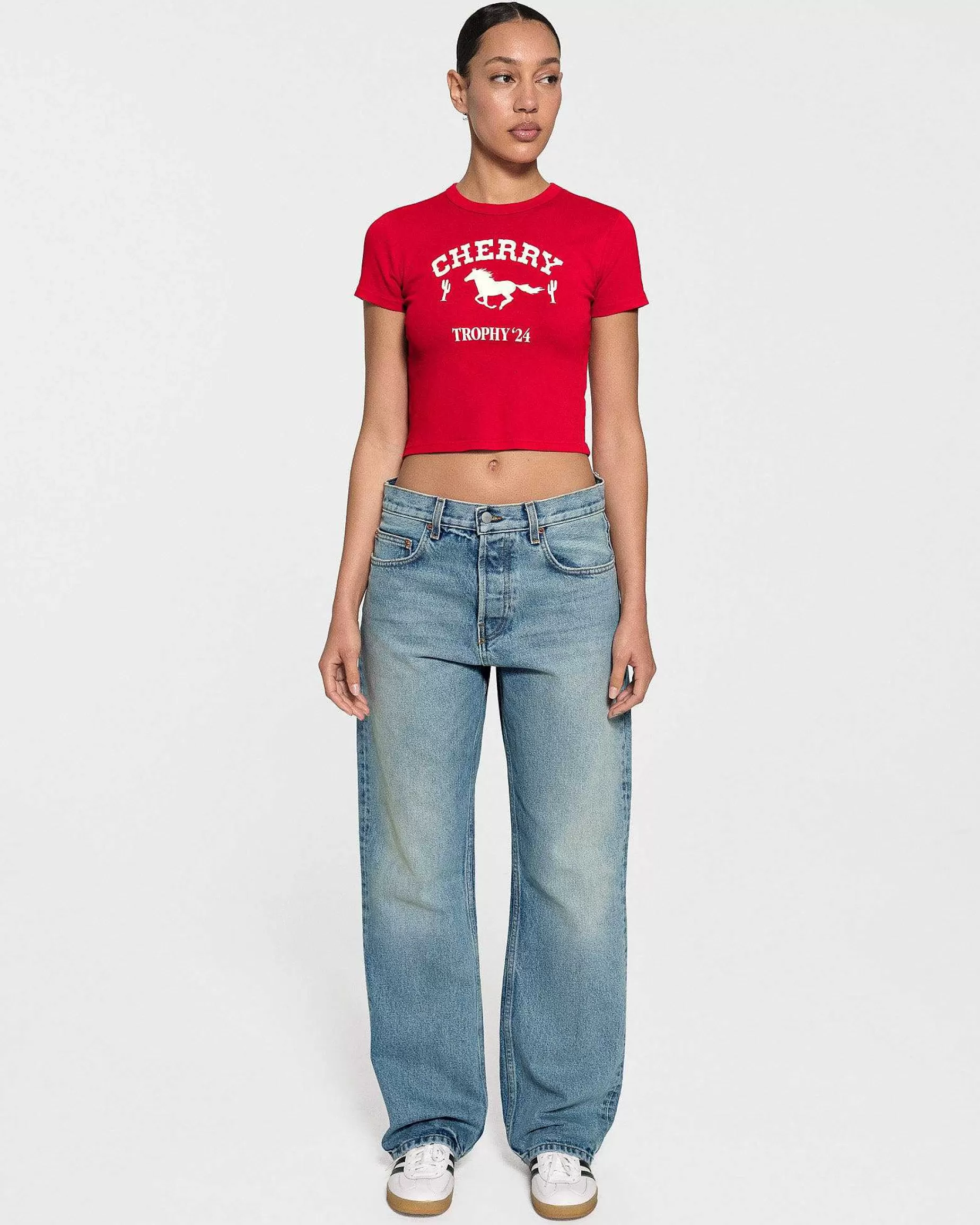 Cherry Pants-Relaxed 5 Pocket Denim (George Wash)