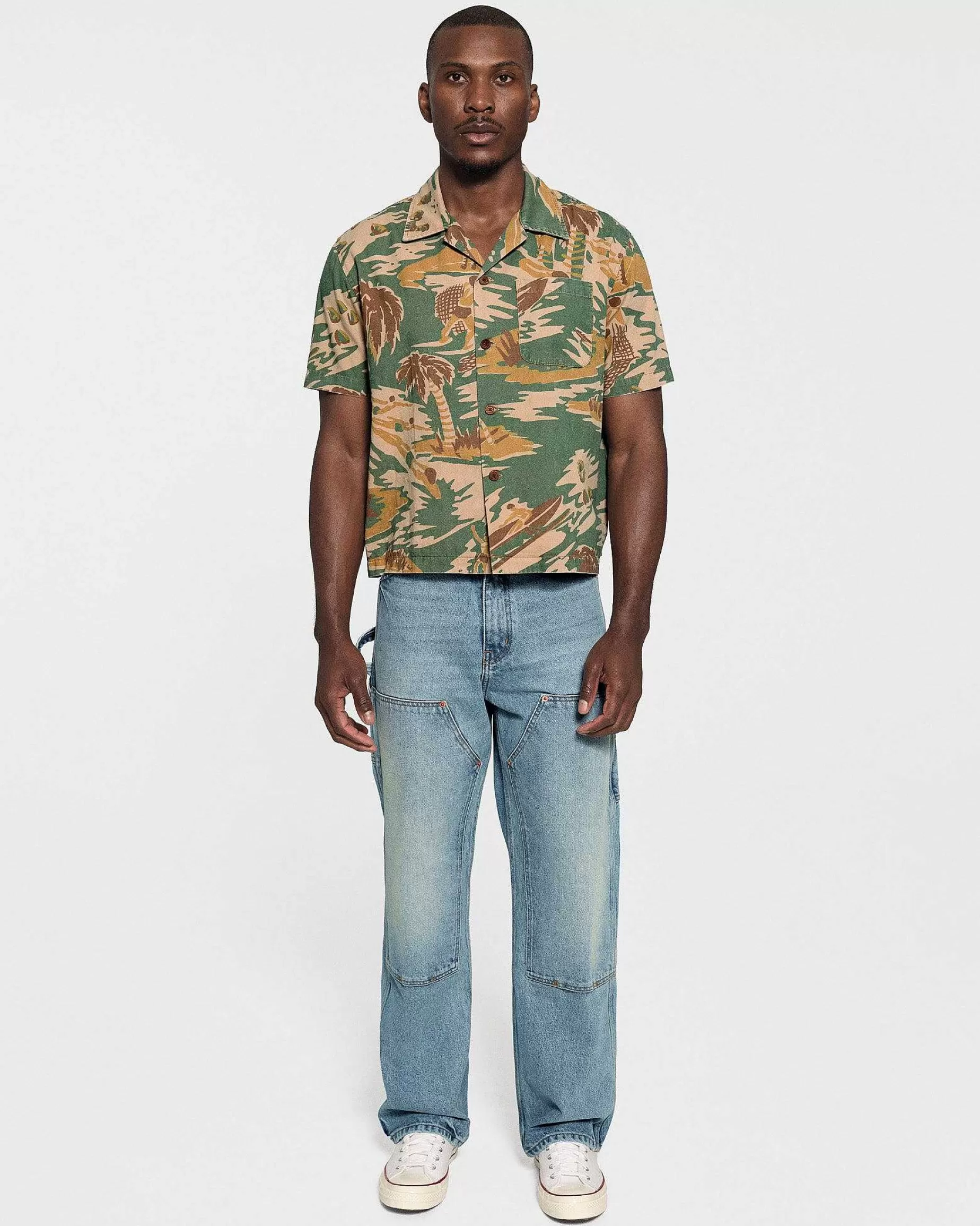 Cherry Shirting-Safari Vacation Shirt (Camo)