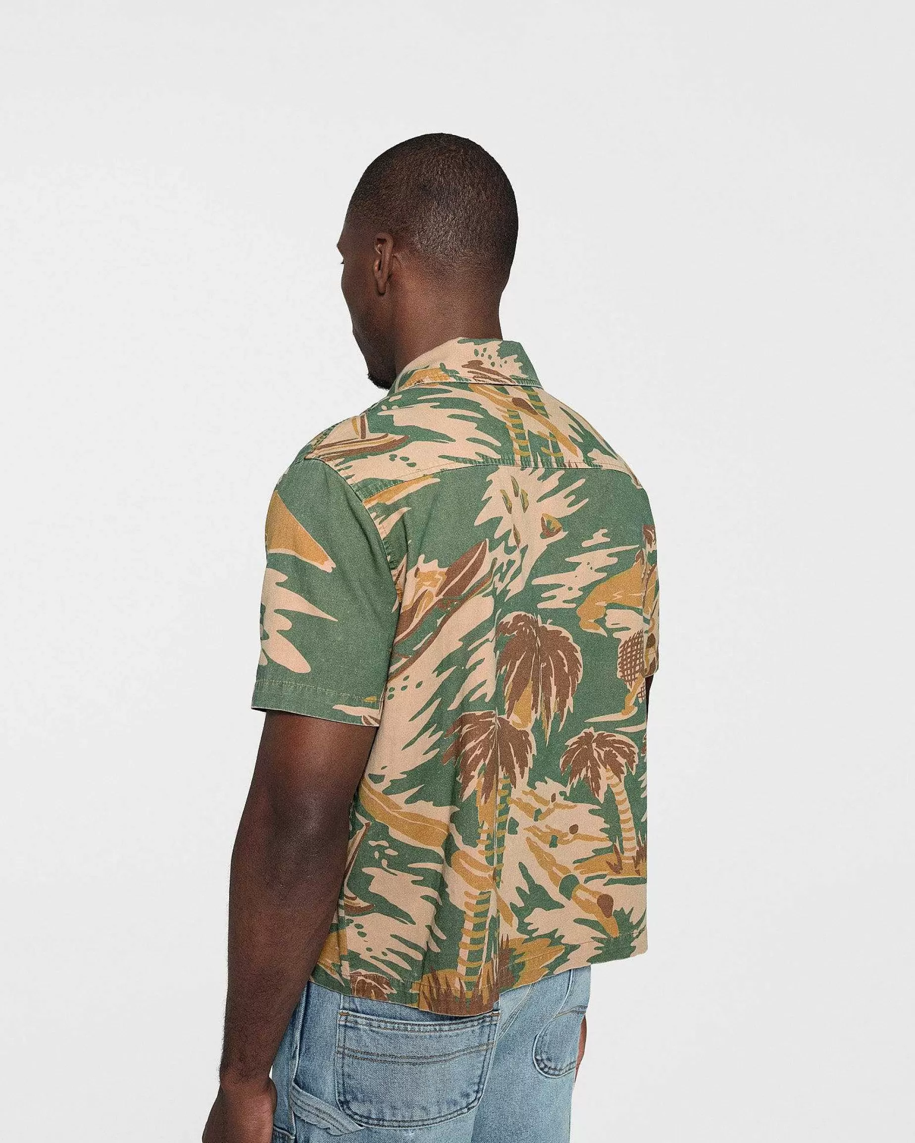 Cherry Shirting-Safari Vacation Shirt (Camo)