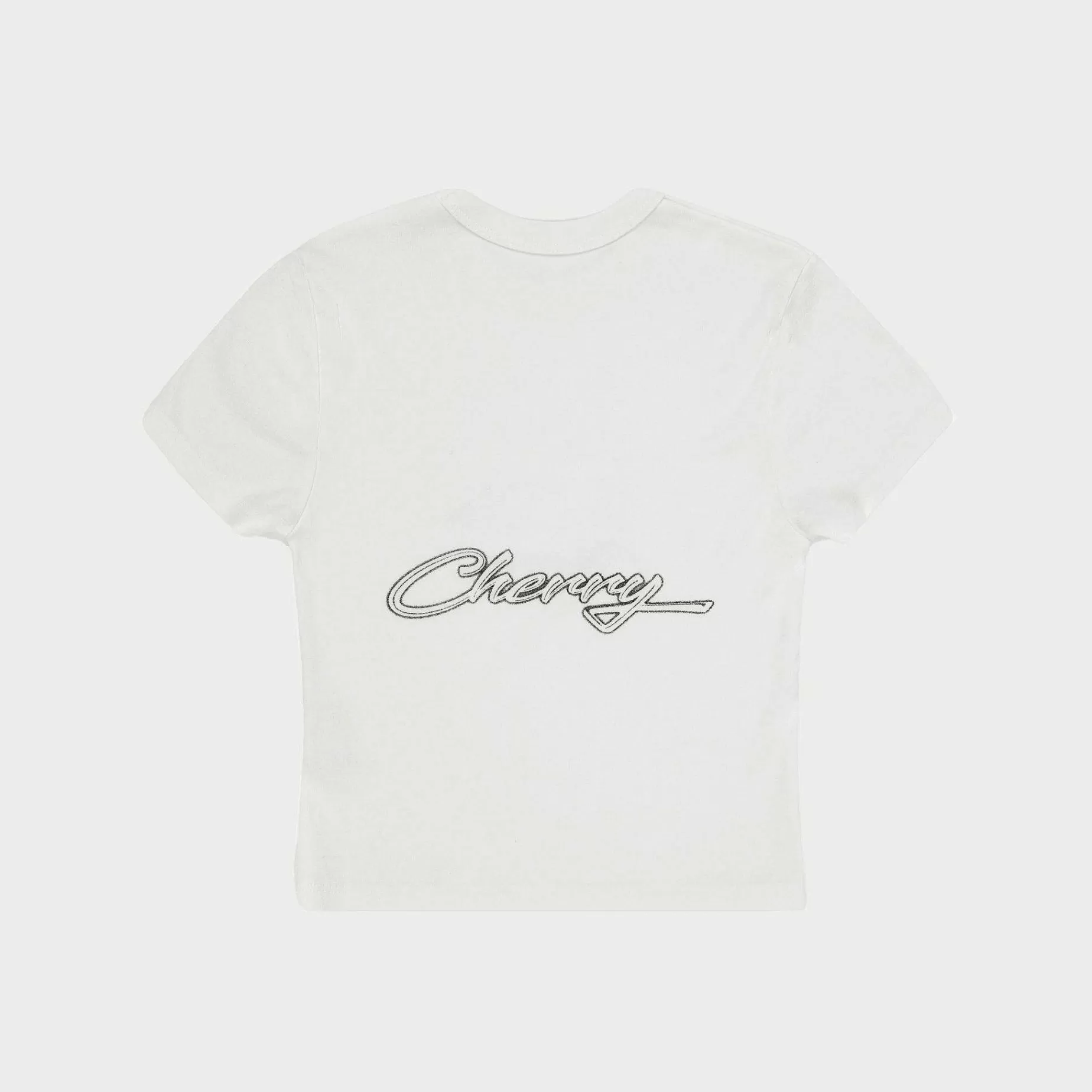 Cherry Women'S-Stardust Baby Tee (Vintage White)