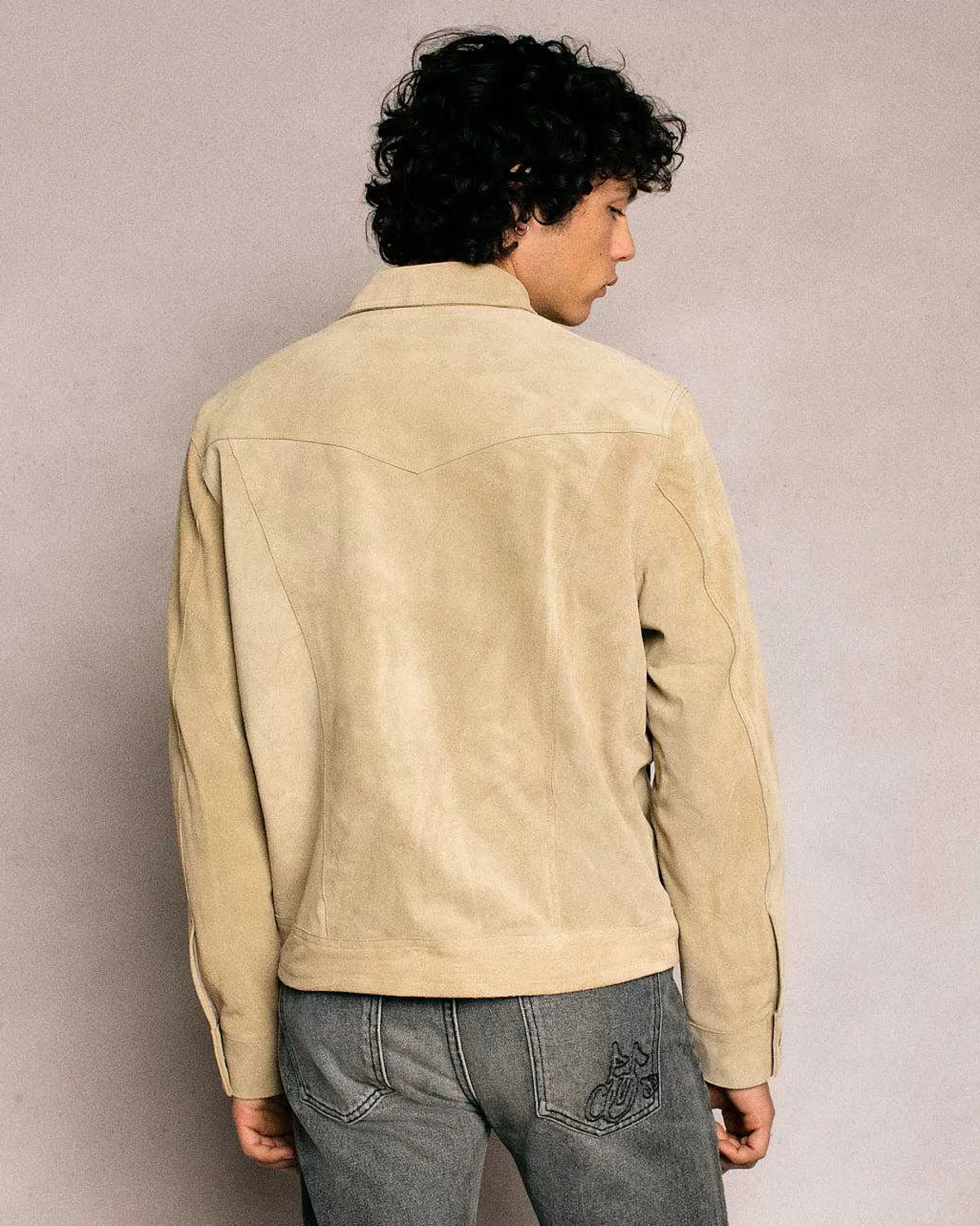 Cherry Jackets-Suede Western Jacket