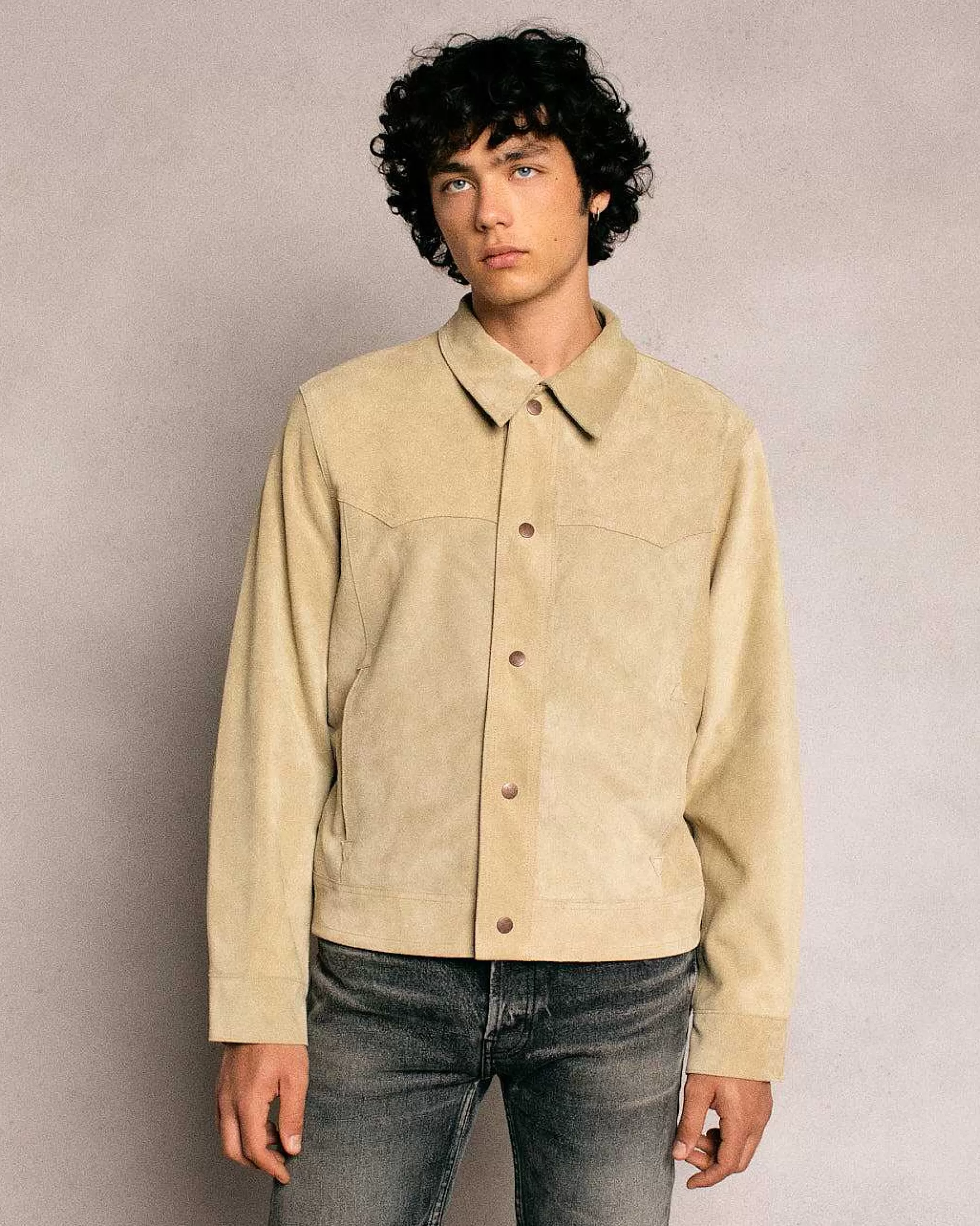 Cherry Jackets-Suede Western Jacket
