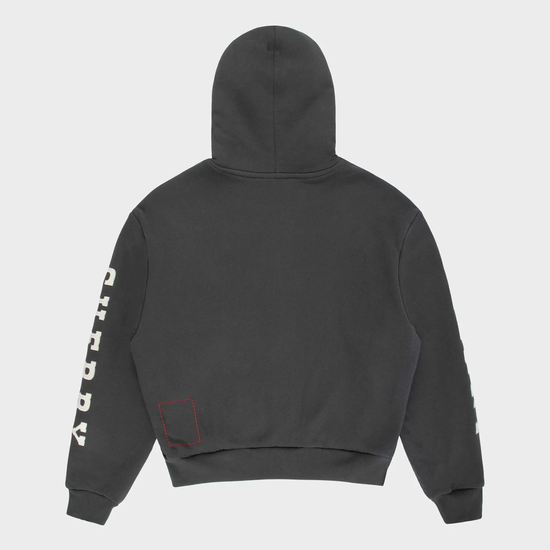 Cherry Sweatshirts-Thermal Zip-Up Hoodie (Black)