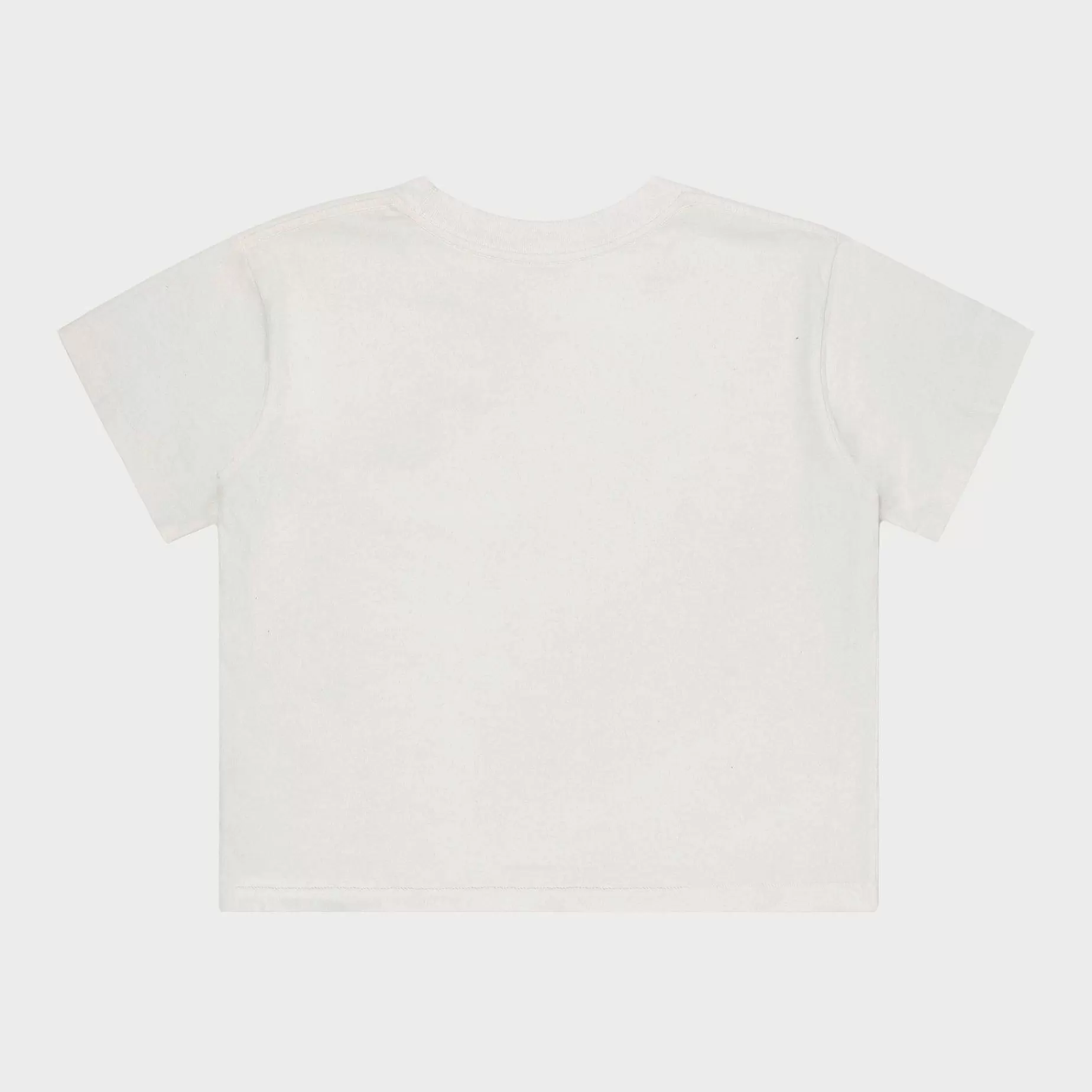 Cherry Women'S-Tri State Boxy Baby Tee (Vintage White)