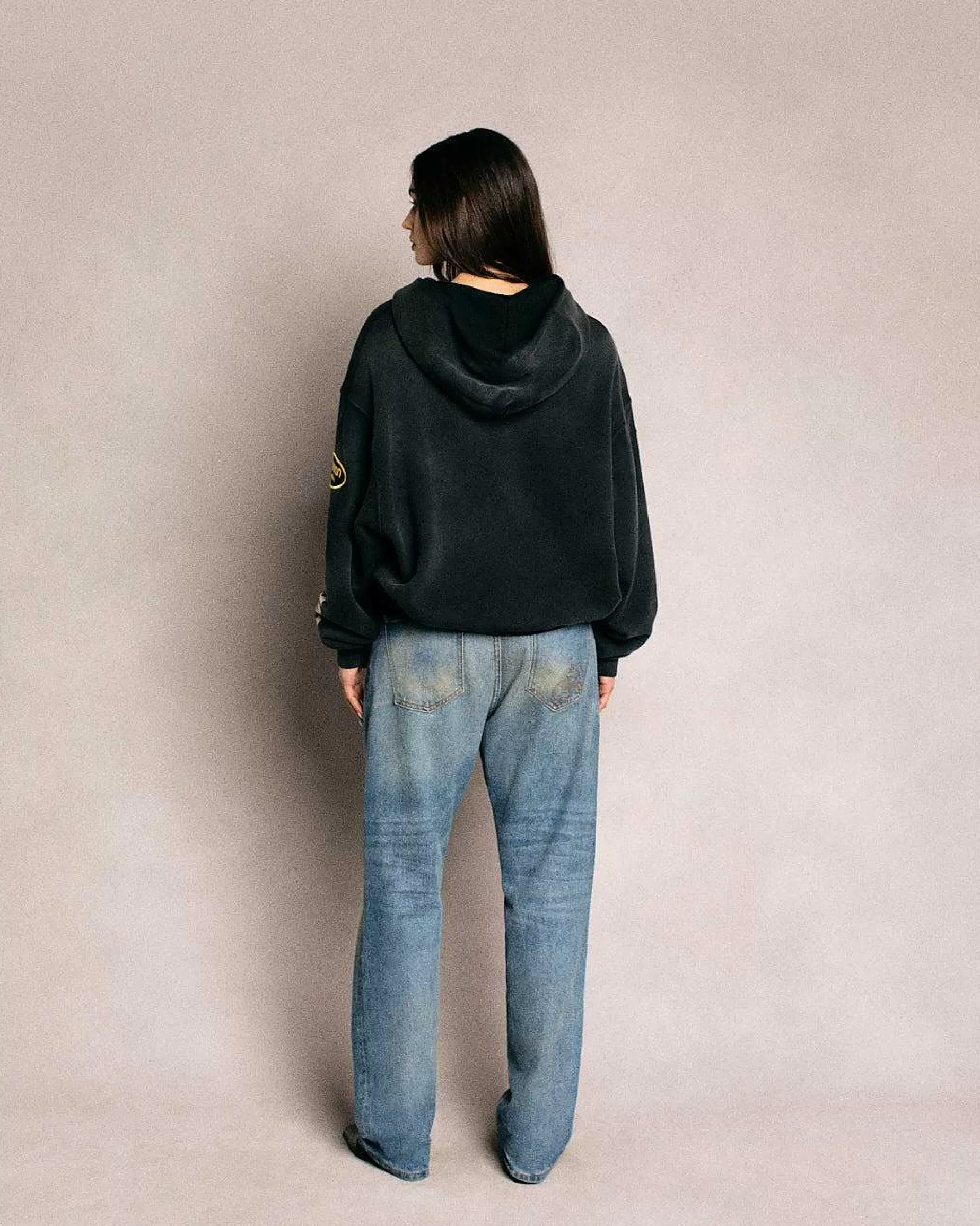 Cherry Sweatshirts-Vanson Hoodie (Vintage Black)