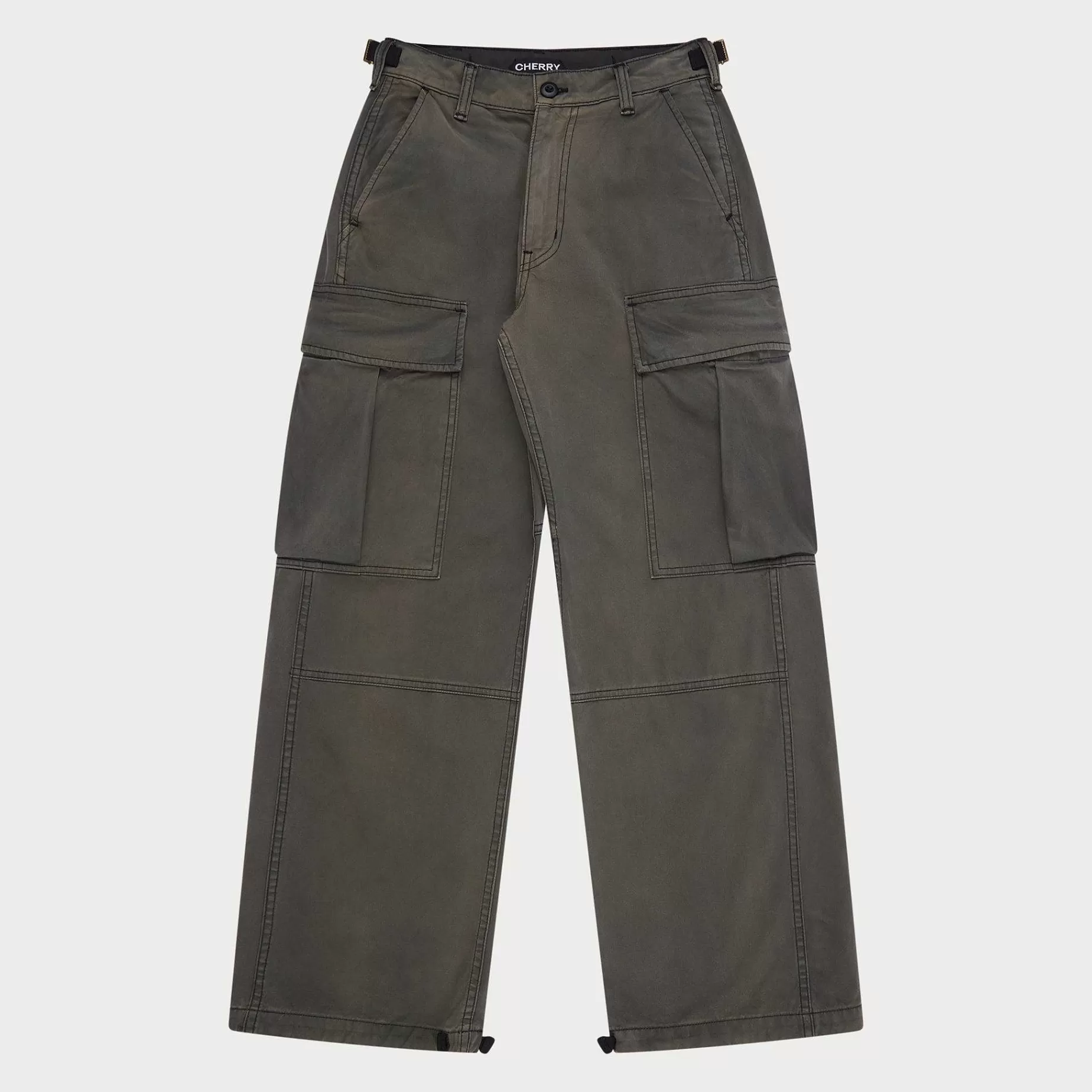 Cherry Pants-Wide Leg Cargo (Vintage Black)