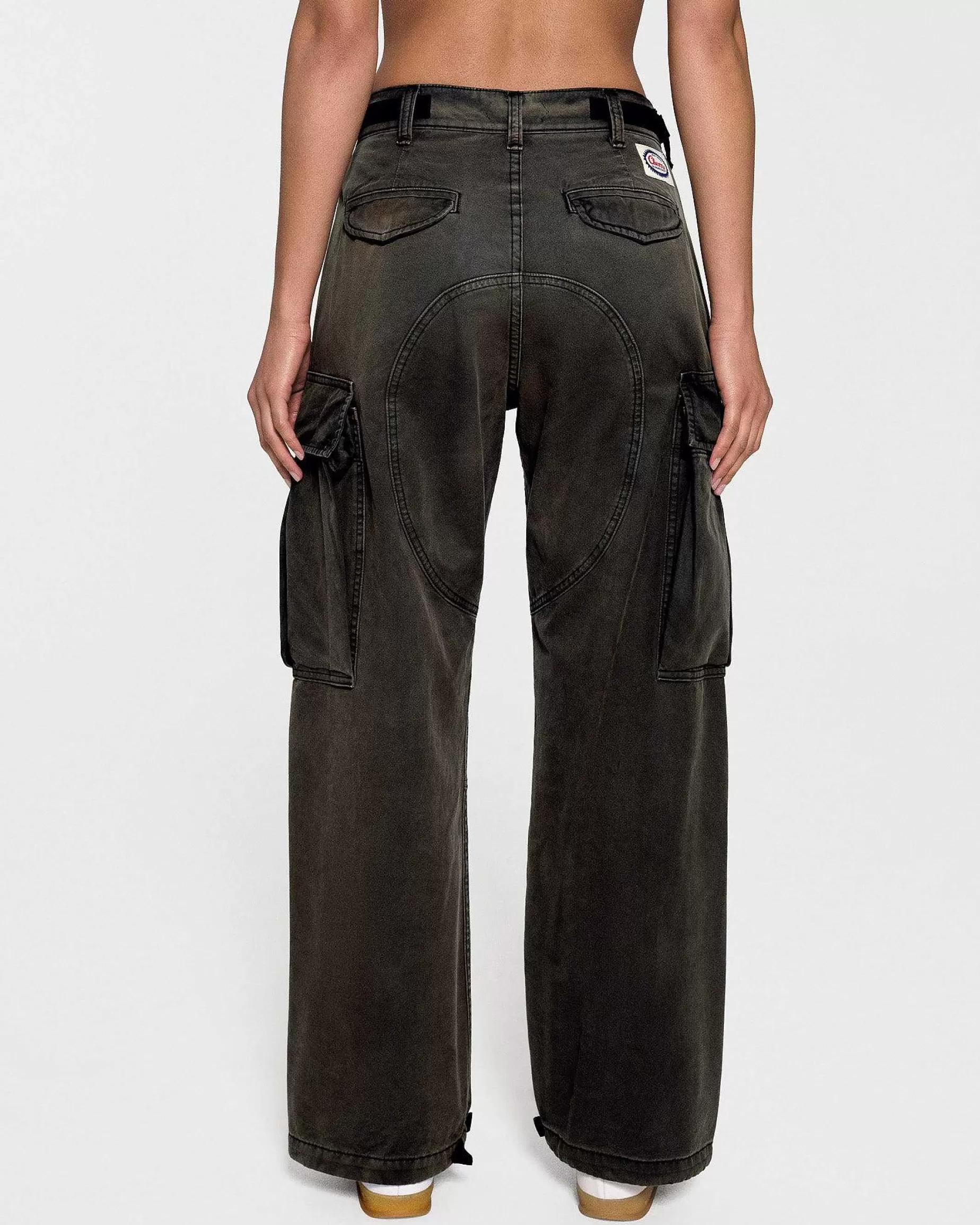 Cherry Pants-Wide Leg Cargo (Vintage Black)